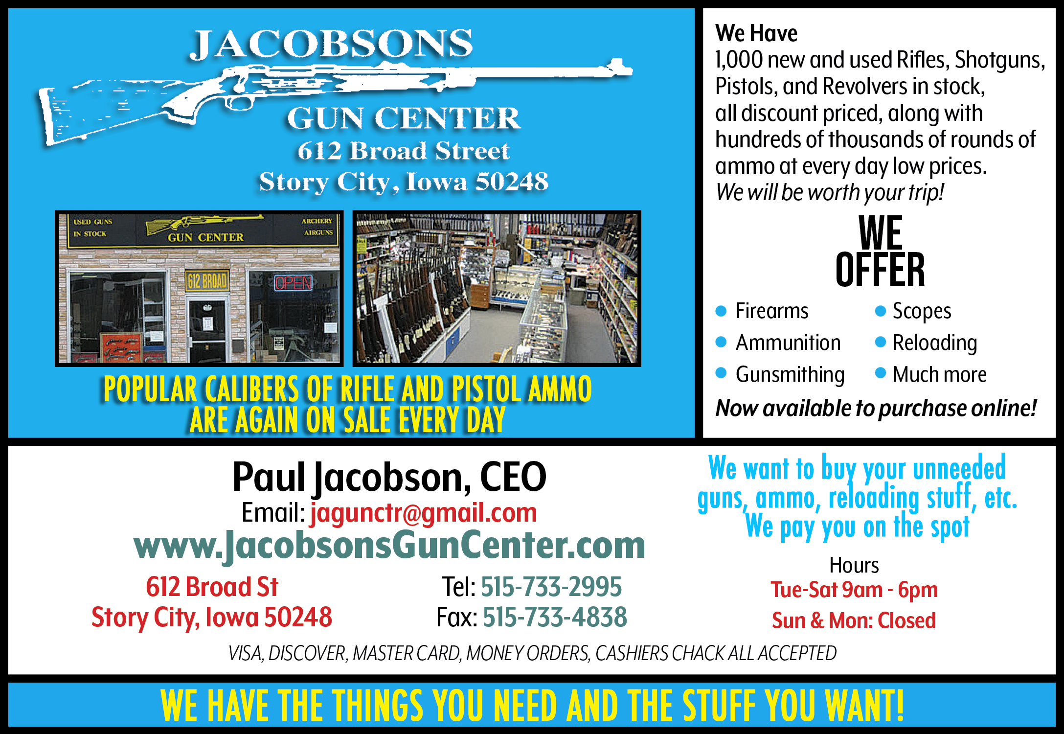 Jacobson Gun Center