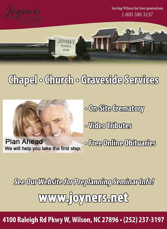 Joyner’s Funeral Home & Crematory