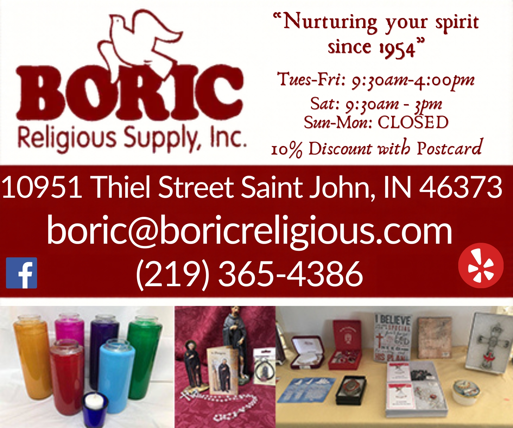 Boric Religious Supply Inc.