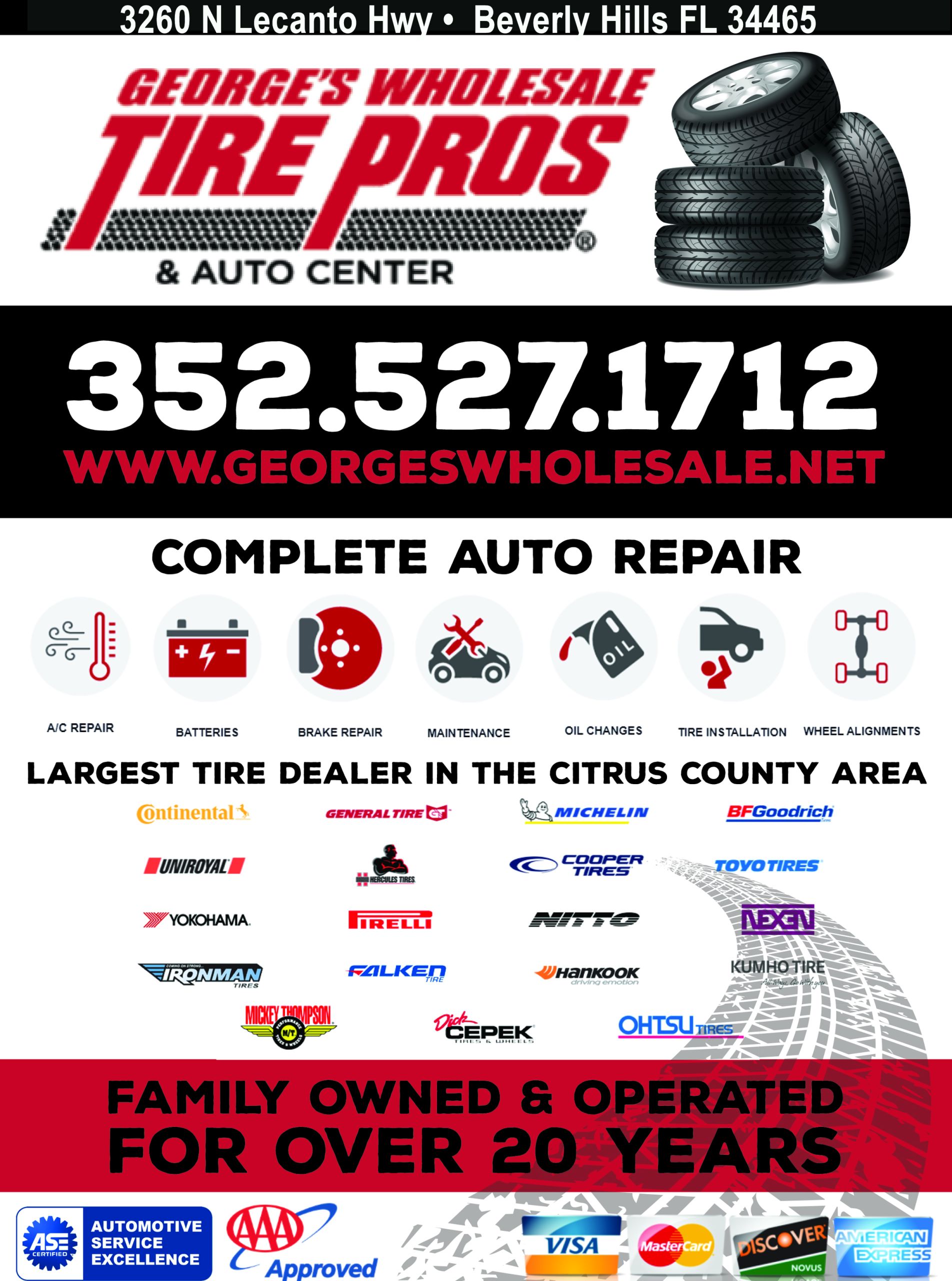 George’s Wholesale Tire Pro