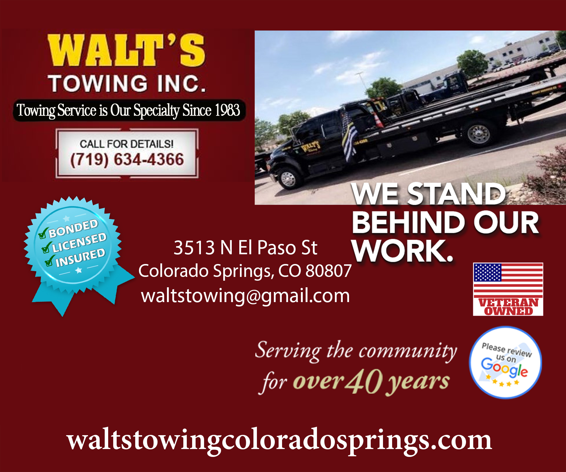 Walts Towing