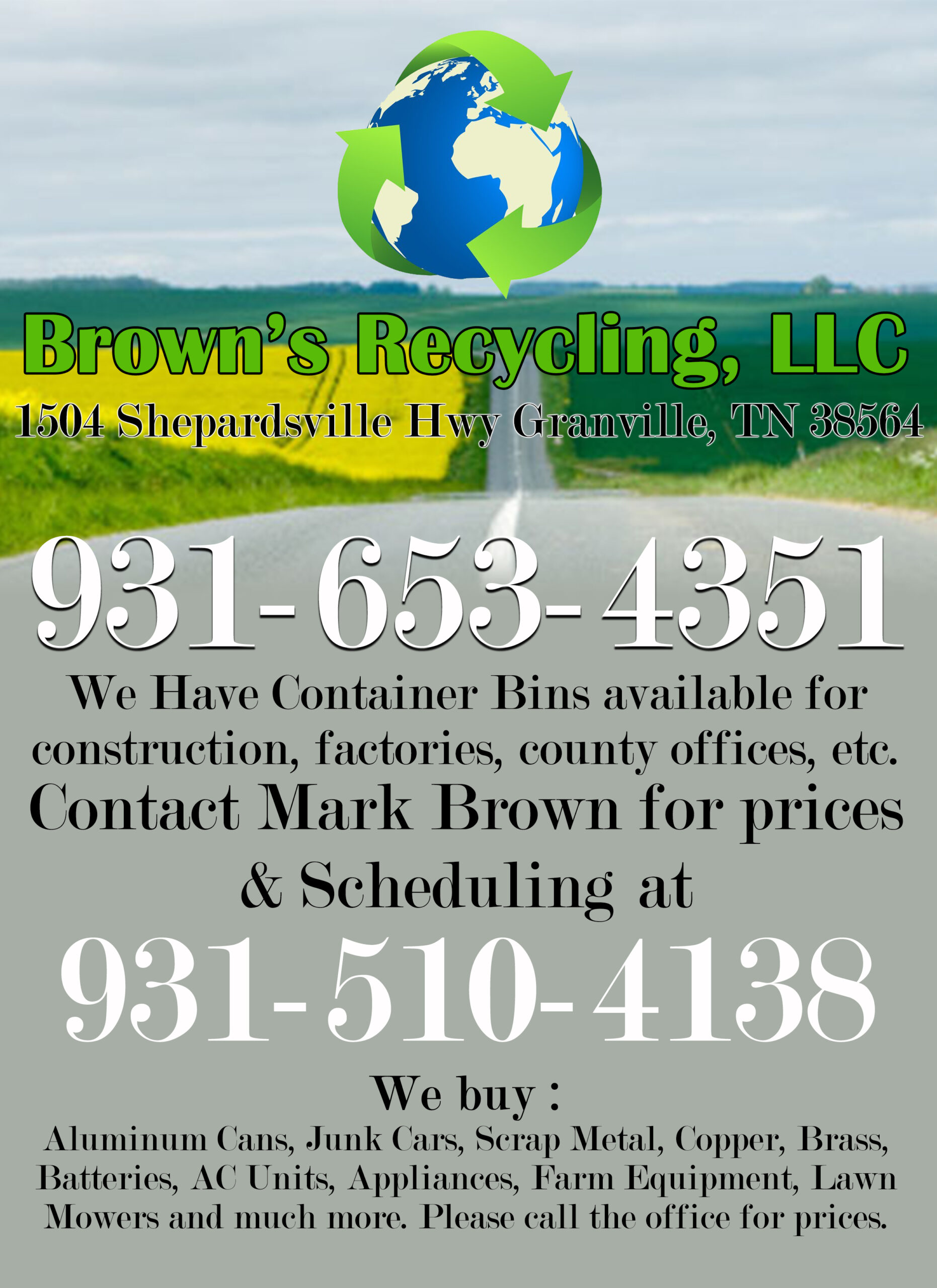 Browns Recycling, LLC
