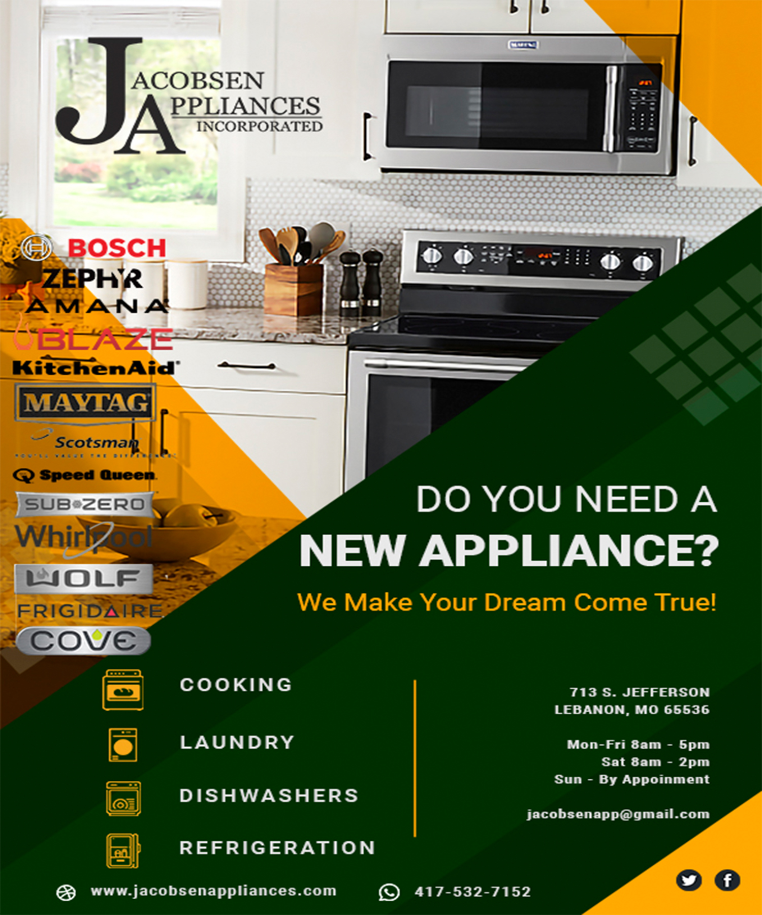 Jacobsen Appliances