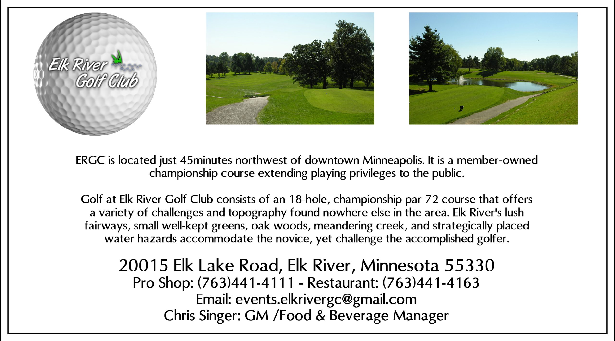 Elk River Golf Club