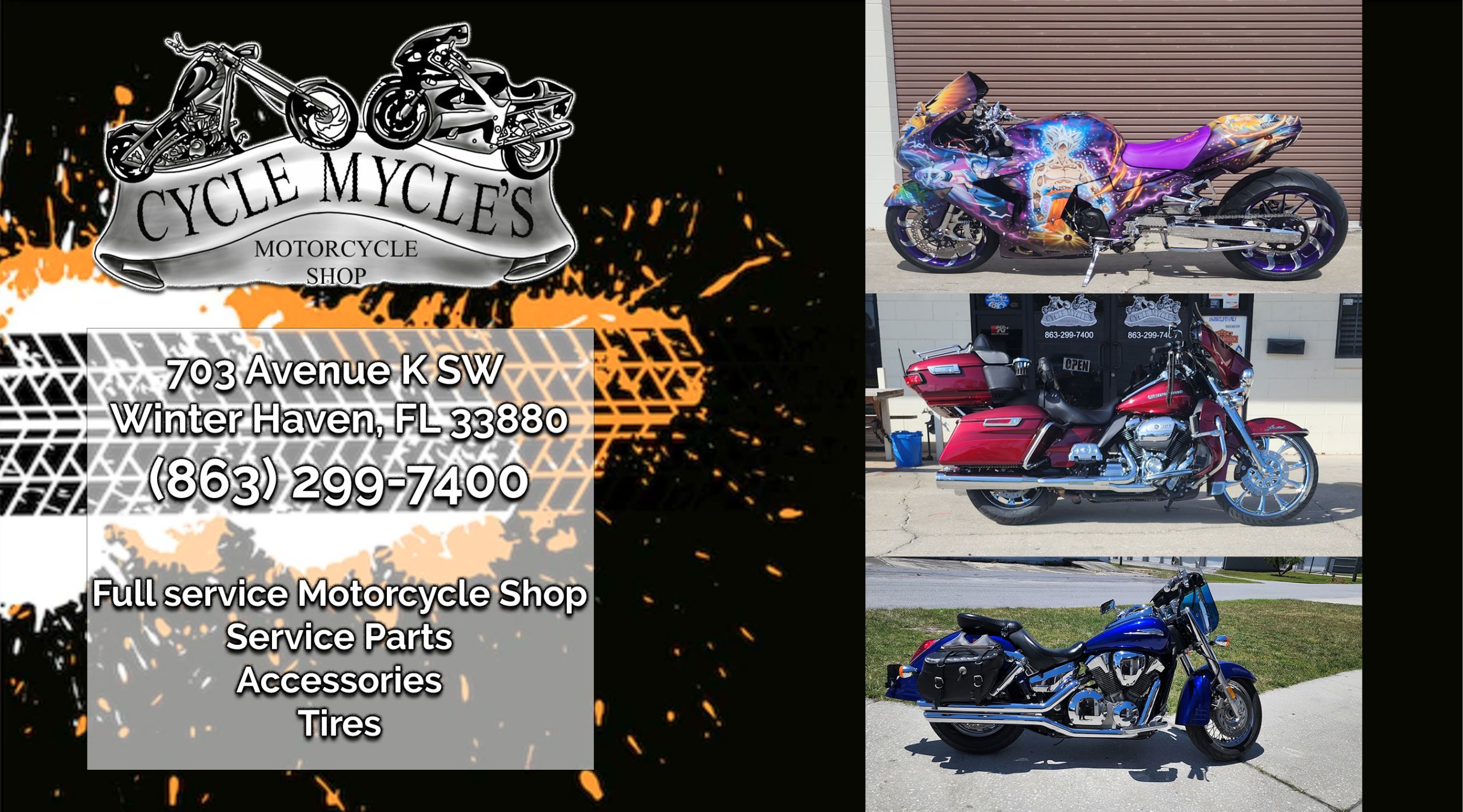Cycle Mycle’s Motorcycle Shop