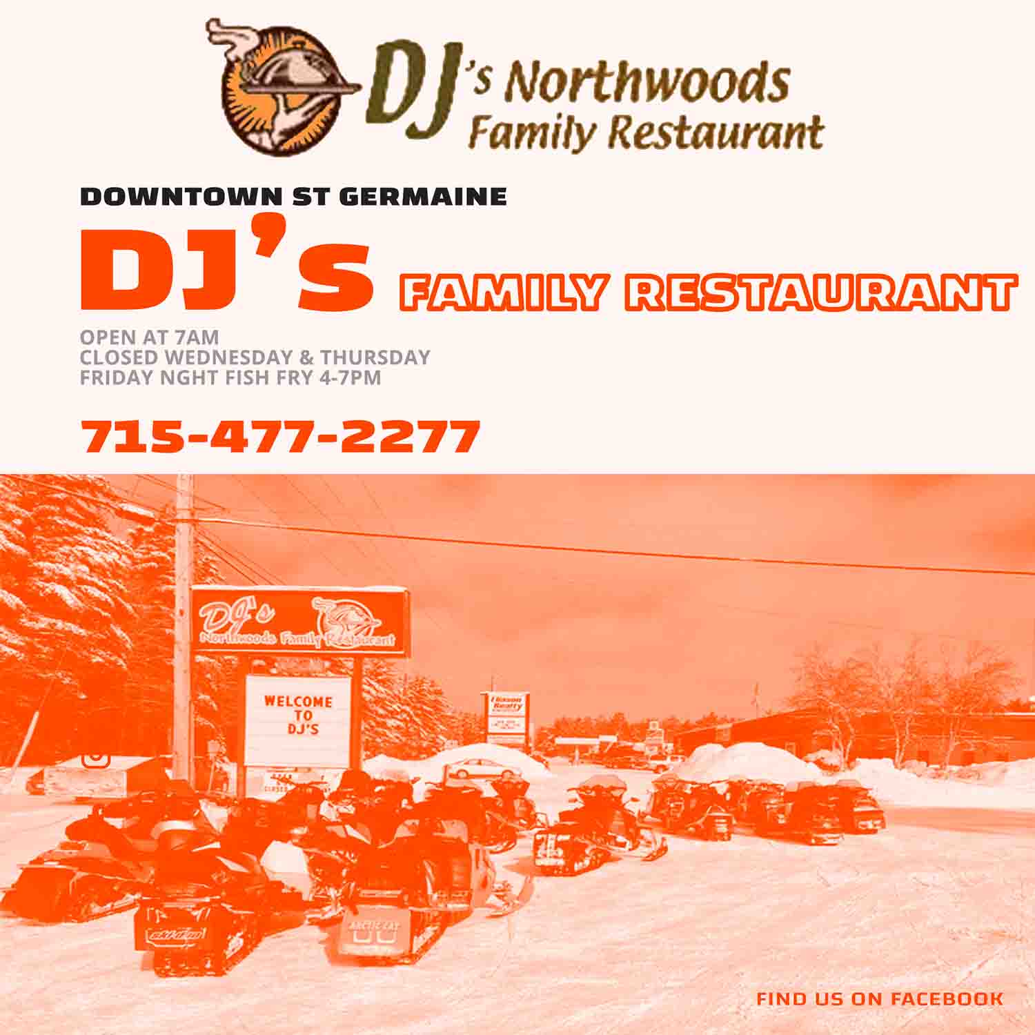 DJ’s Northwoods Family Restaurant