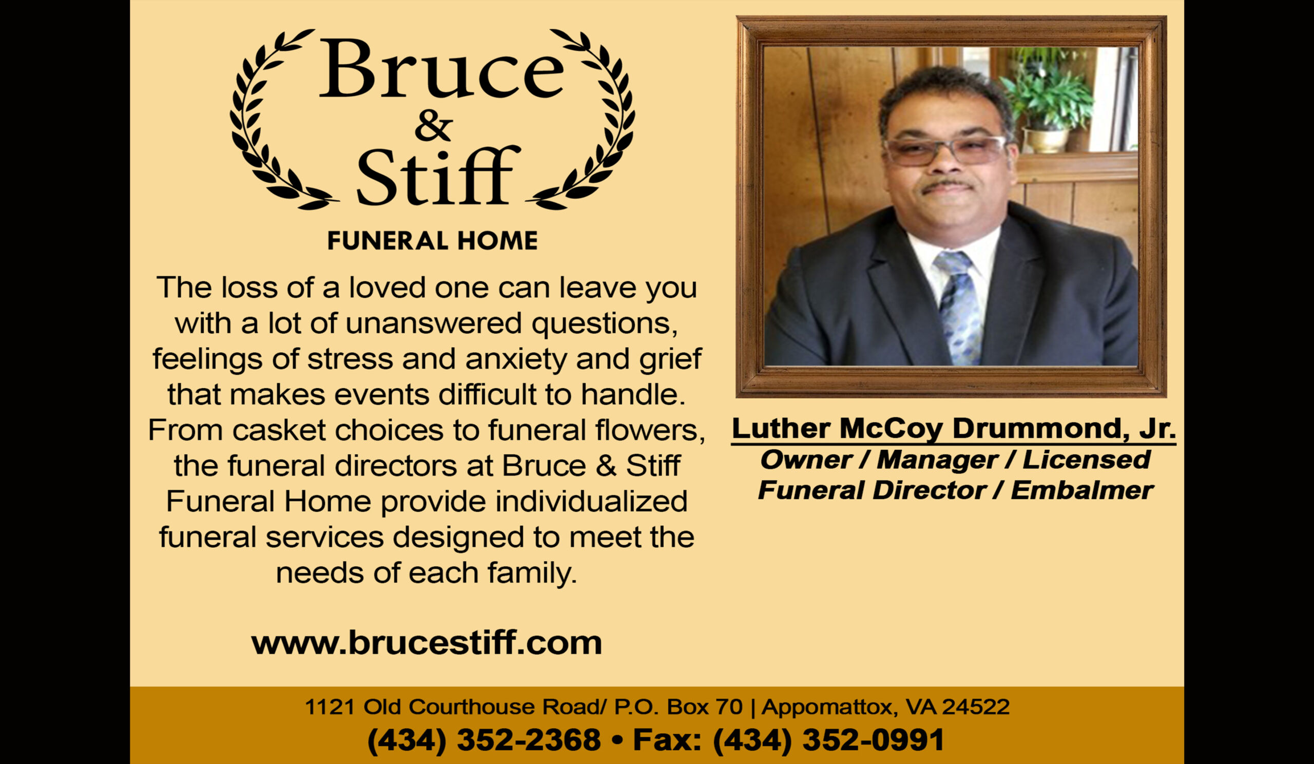 Bruce & Stiff Funeral Home