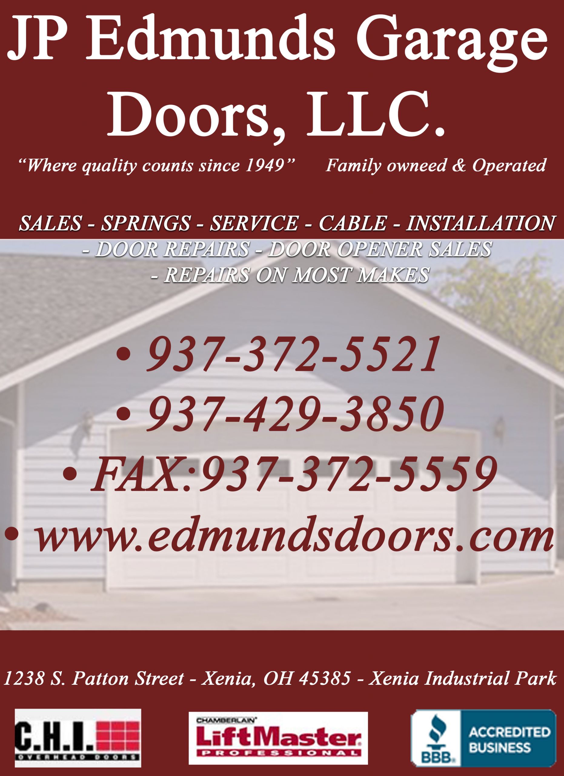 JP Edmunds Garage Doors