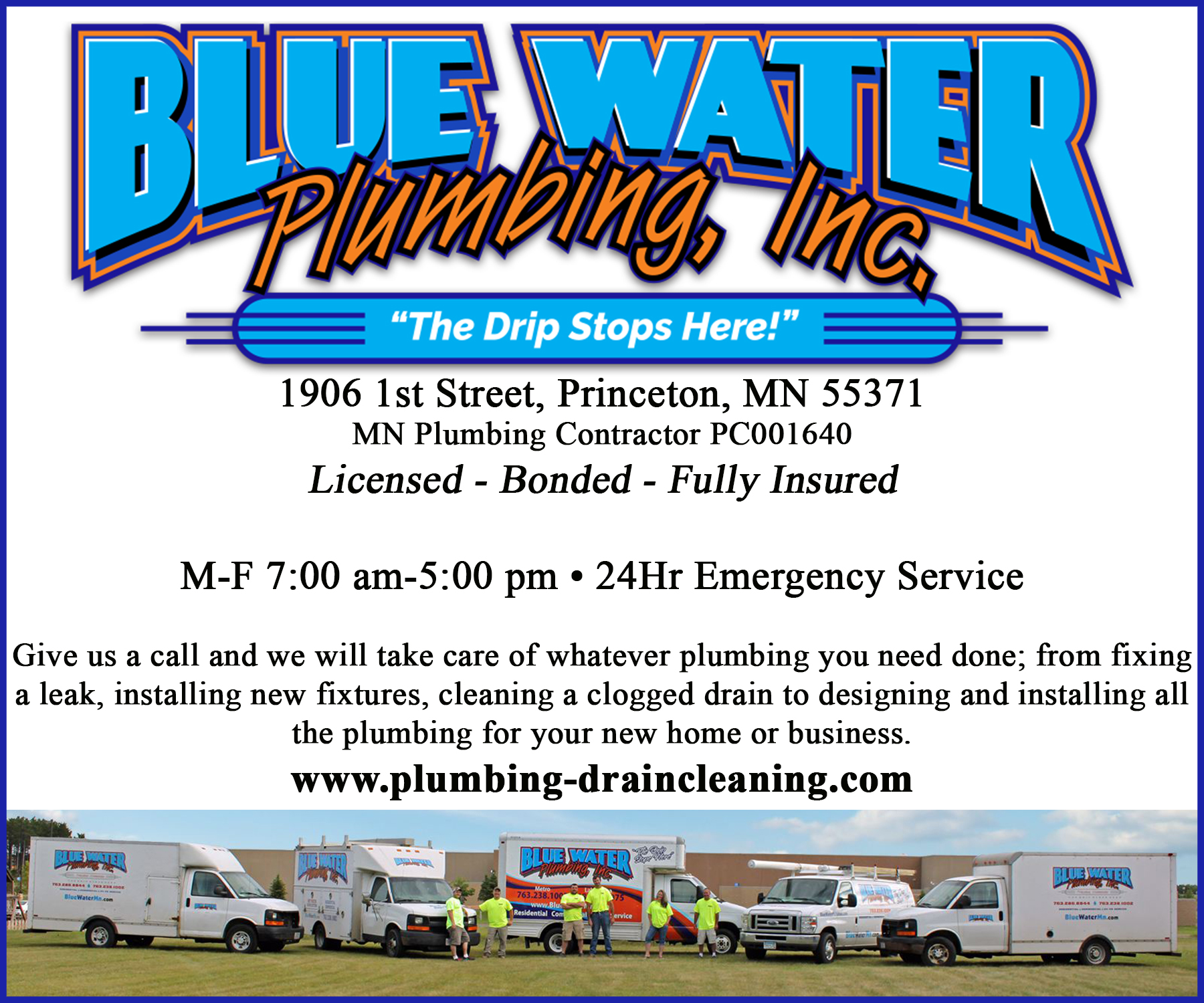 Blue Water Plumbing
