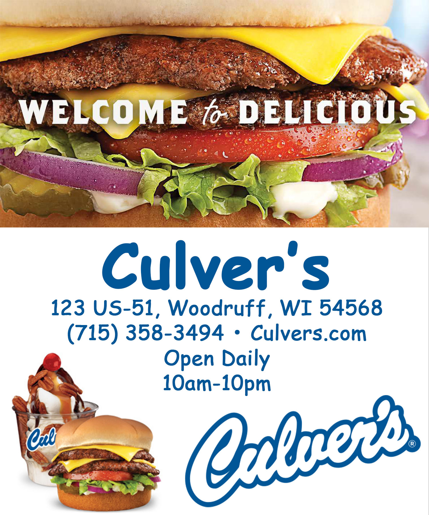 Culver’s – Minocqua