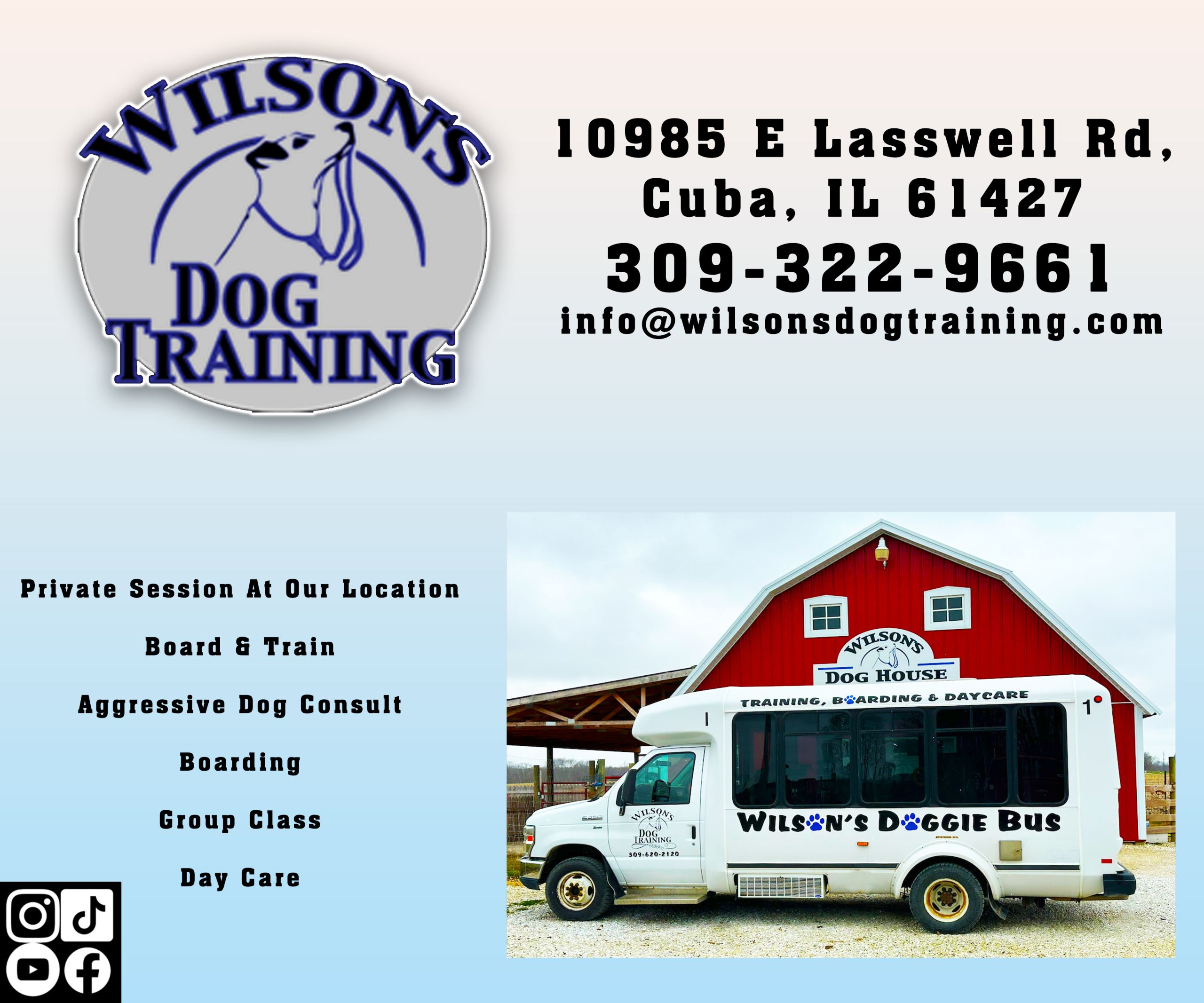 Wilson’s Dog Training