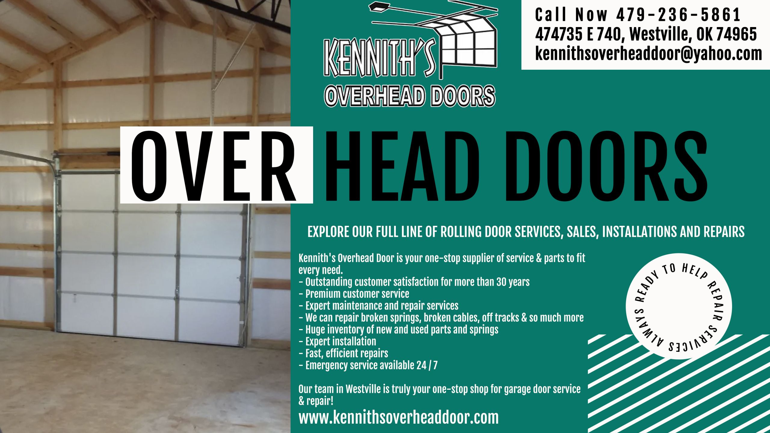 Kennith’s Overhead Door & Repair