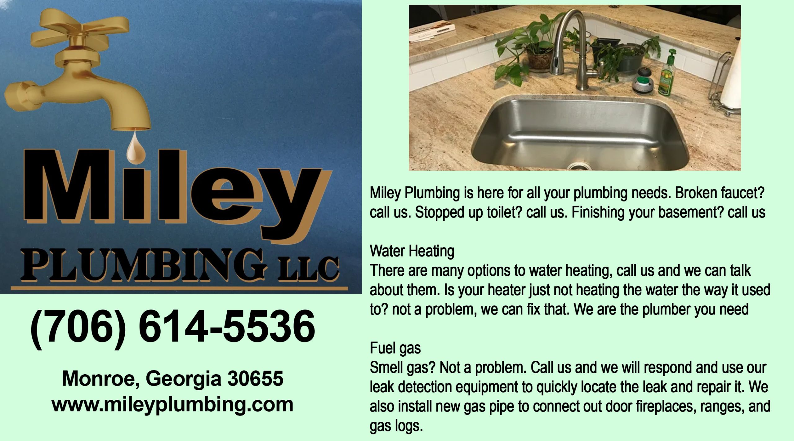 Miley Plumbing , LLC