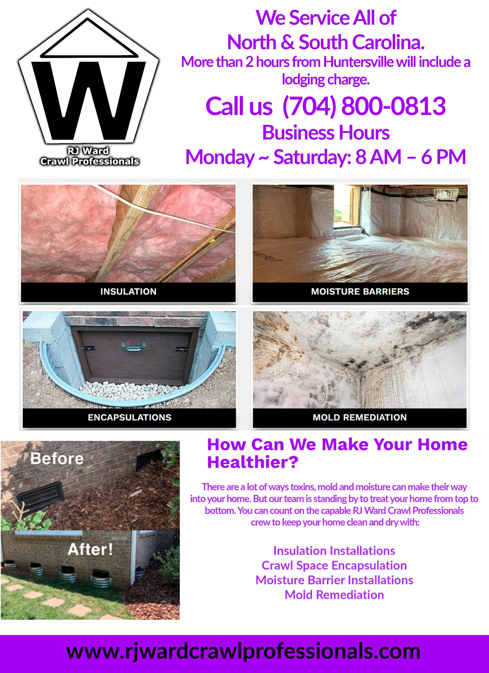 RJ Ward Crawl Professionals