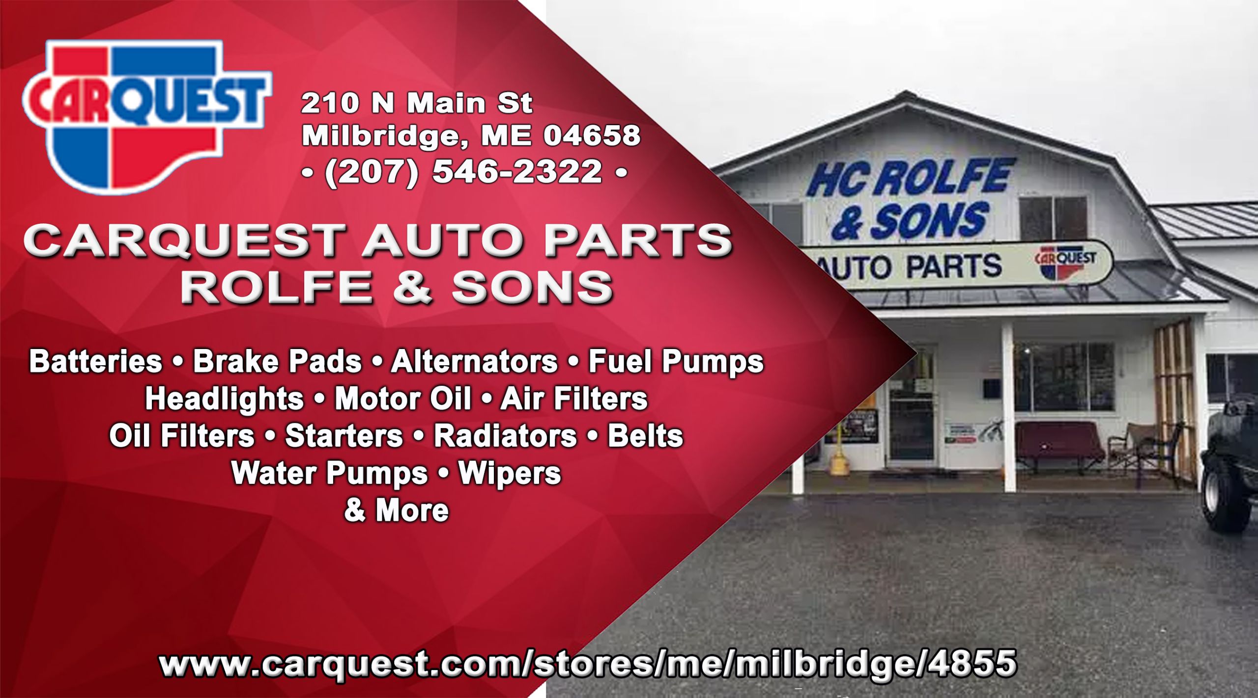Carquest Auto Parts , HC Rolfe & Sons