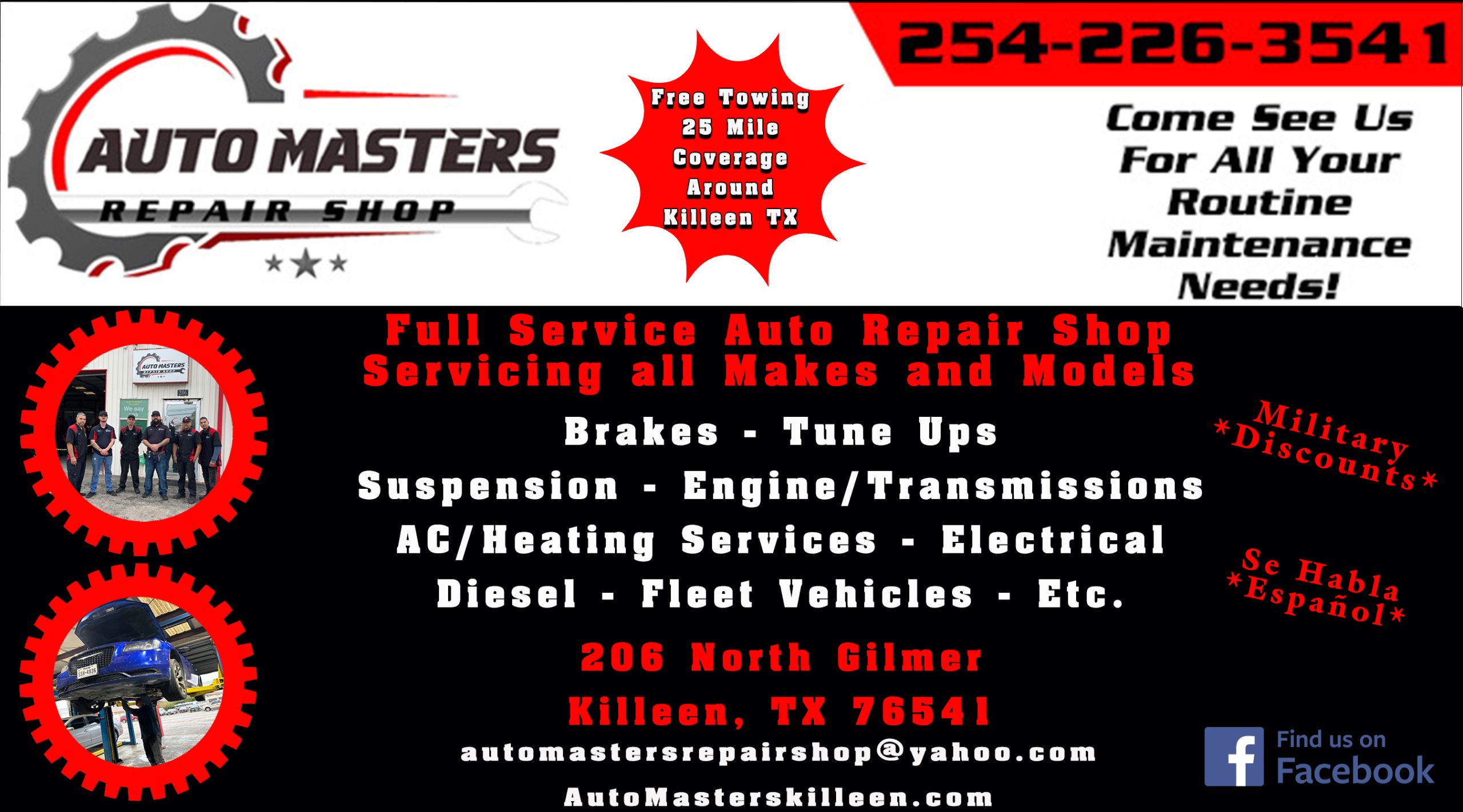 Auto Masters Repair Shop