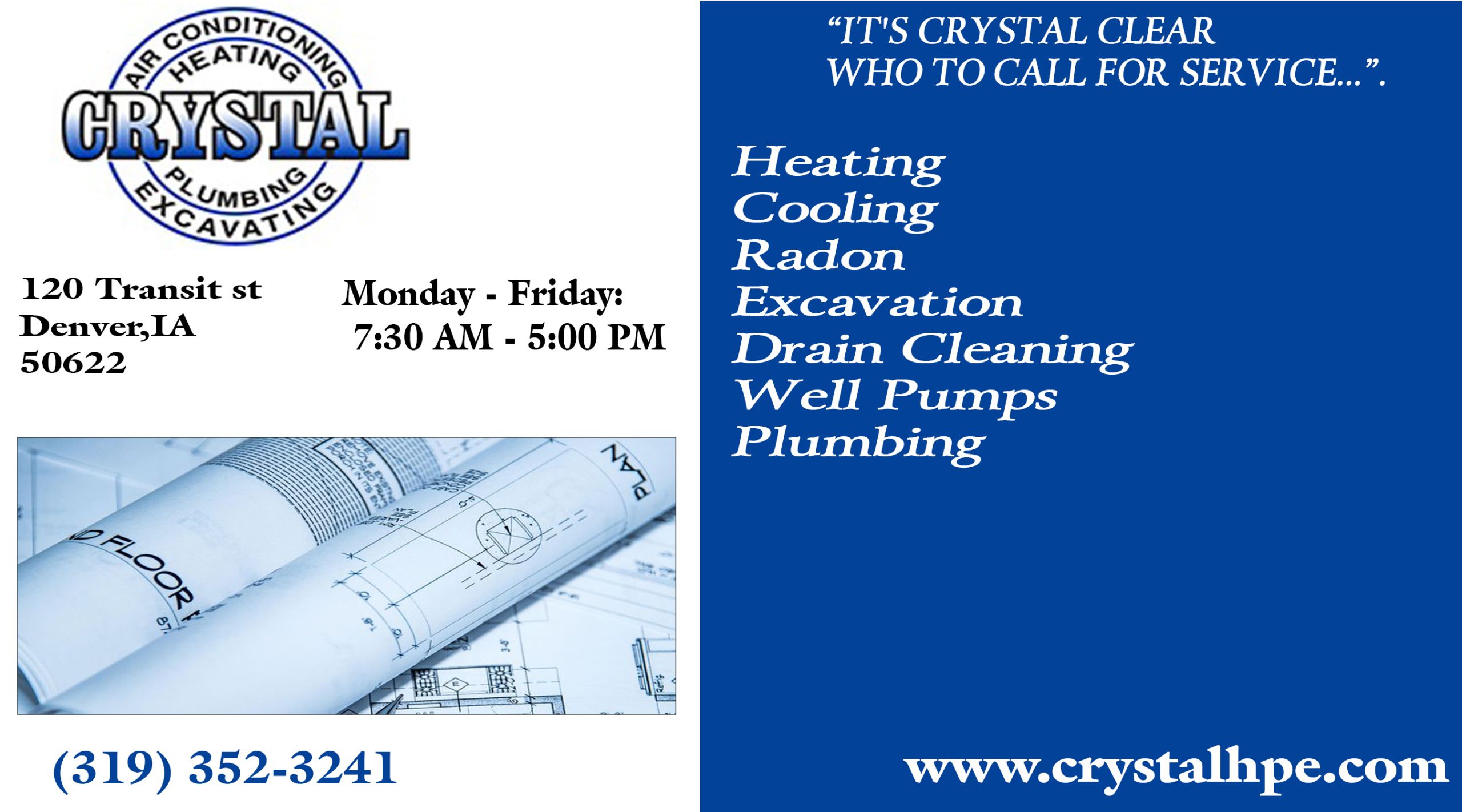 Crystal Heating/Air & Plumbing