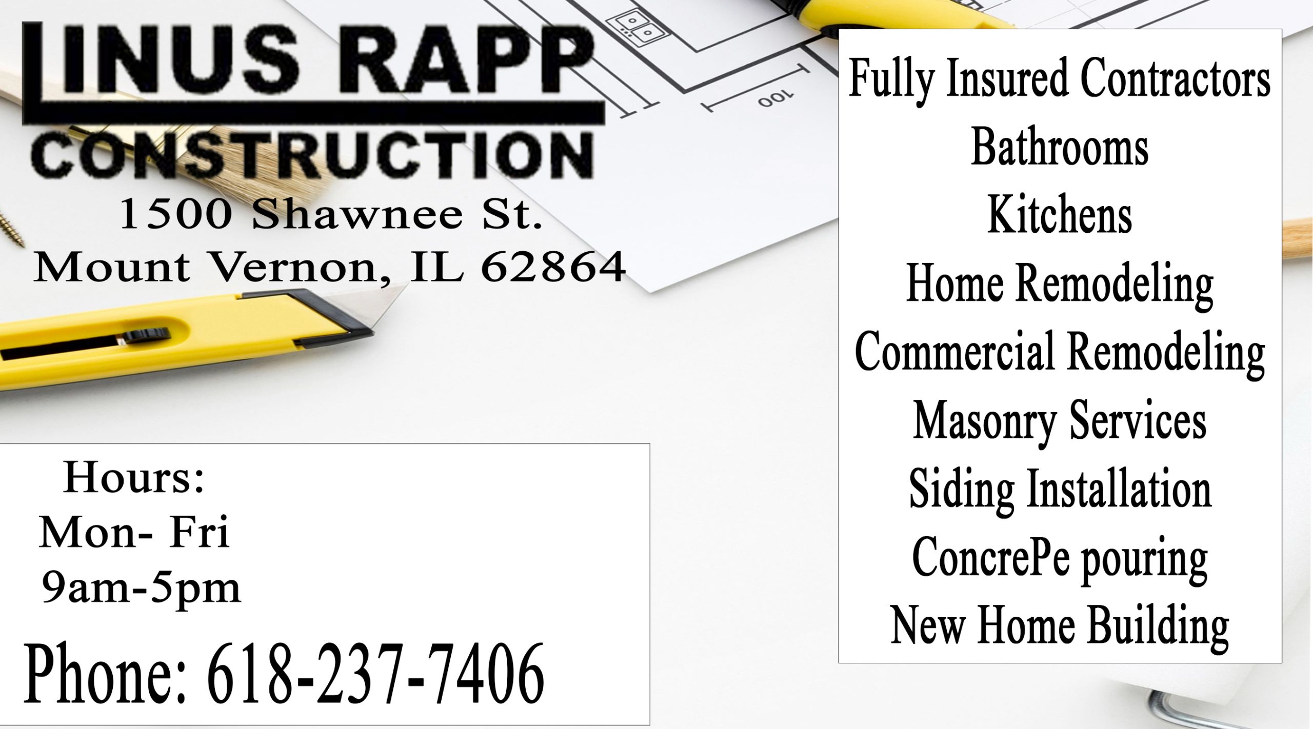 Linus Rapp Construction