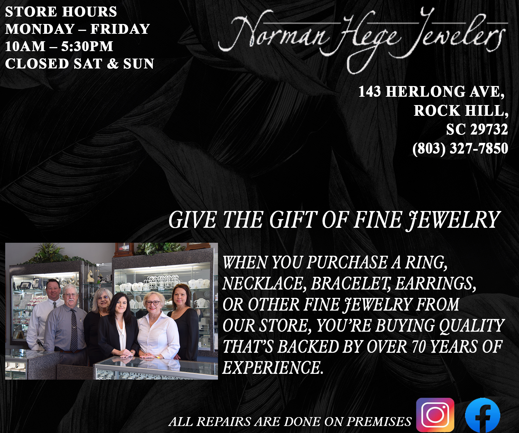 Norman Hege Jewelers