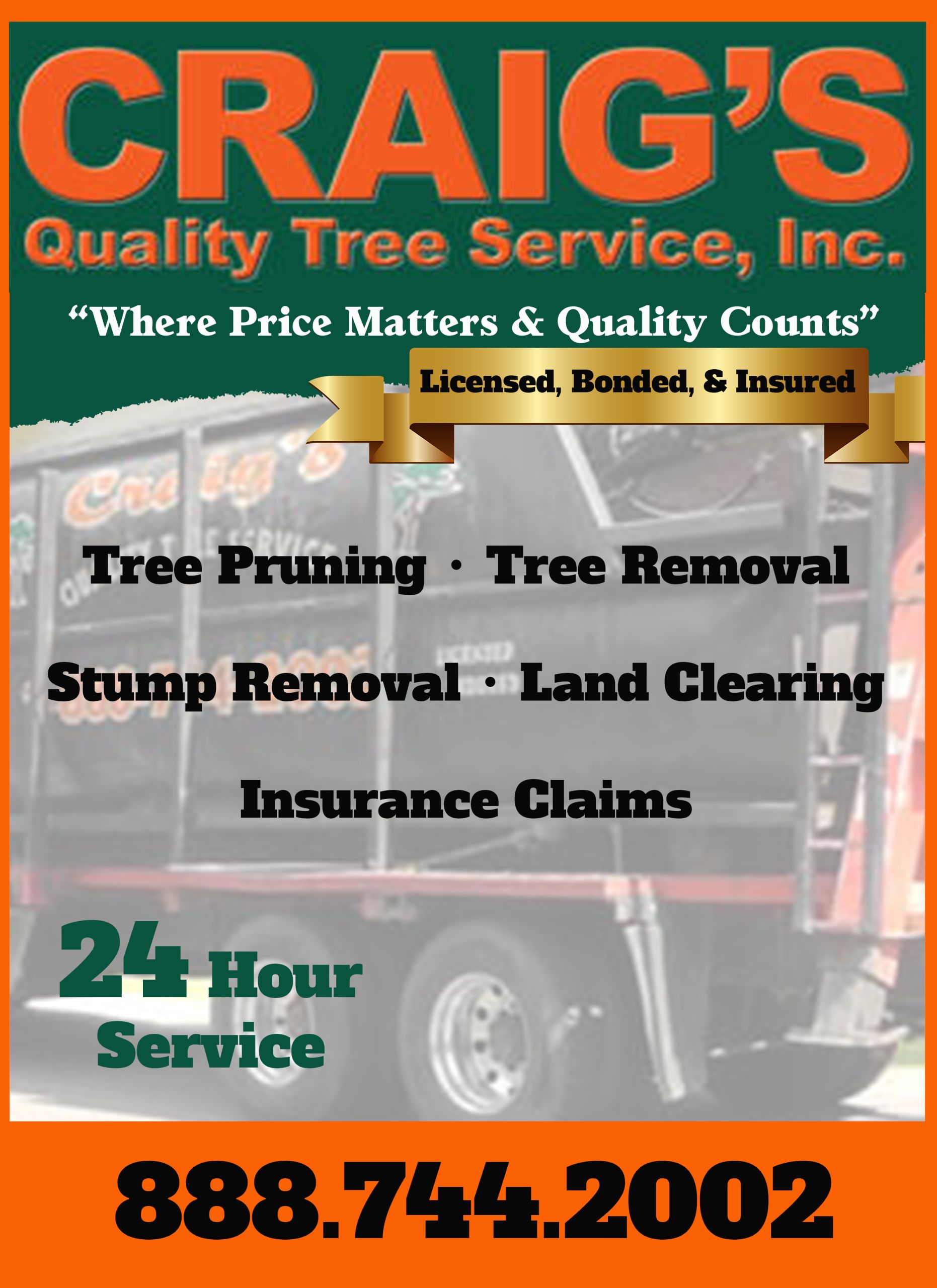 Craig’s Quality Tree Service, Inc.