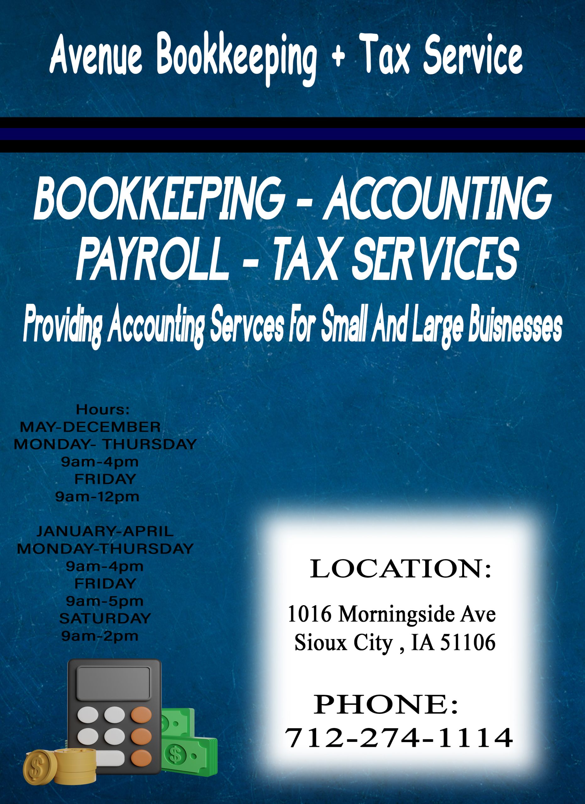 Avenue Bookeeping &Tax Service