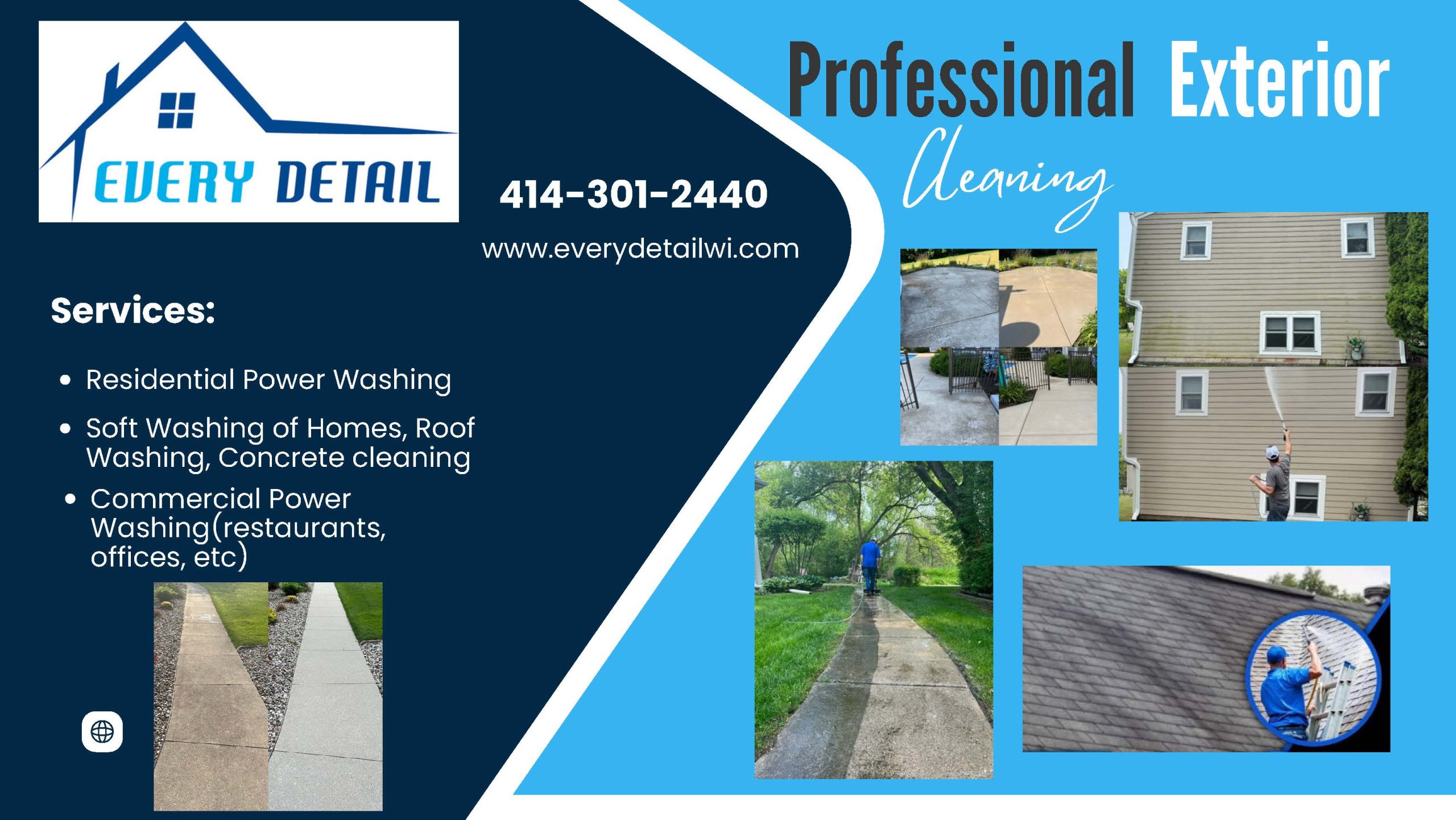 Every Detail Professional Exterior Cleaning