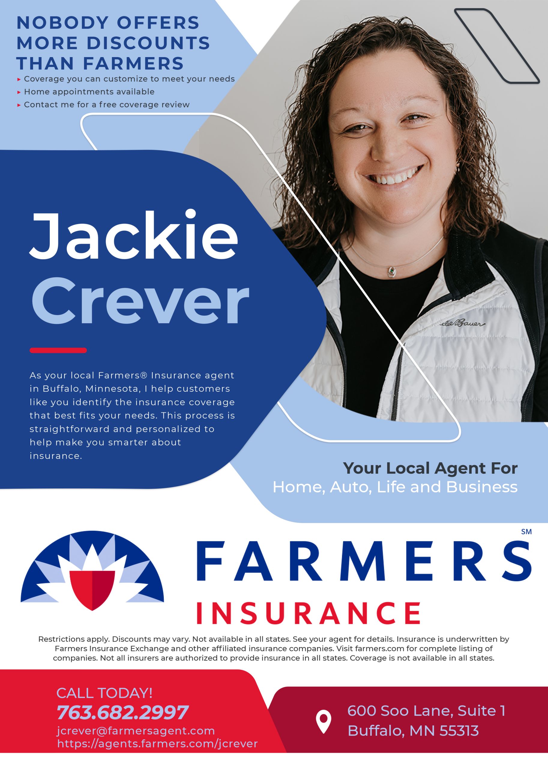 Farmers Insurance Jackie Crever