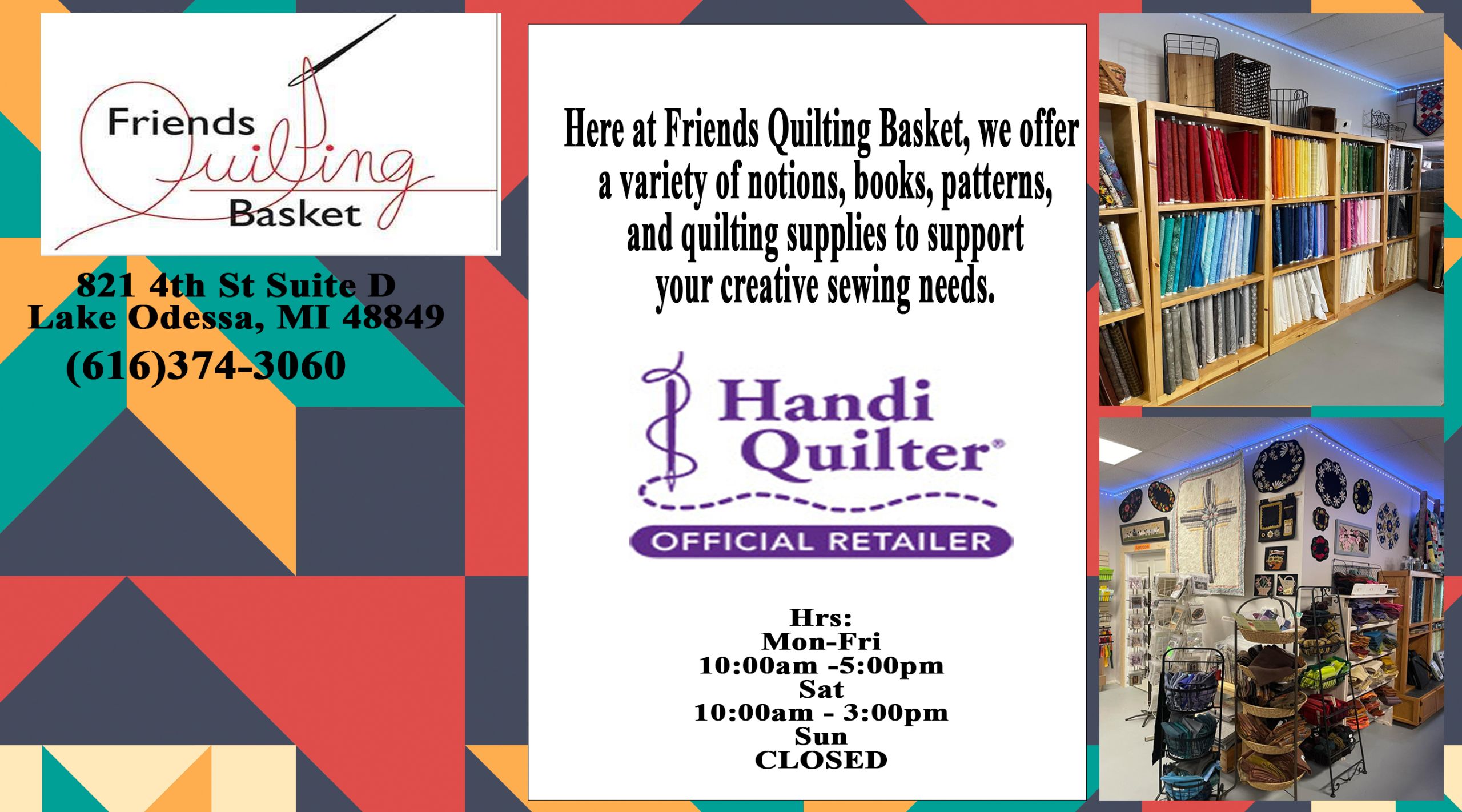 Friends Quilting Basket