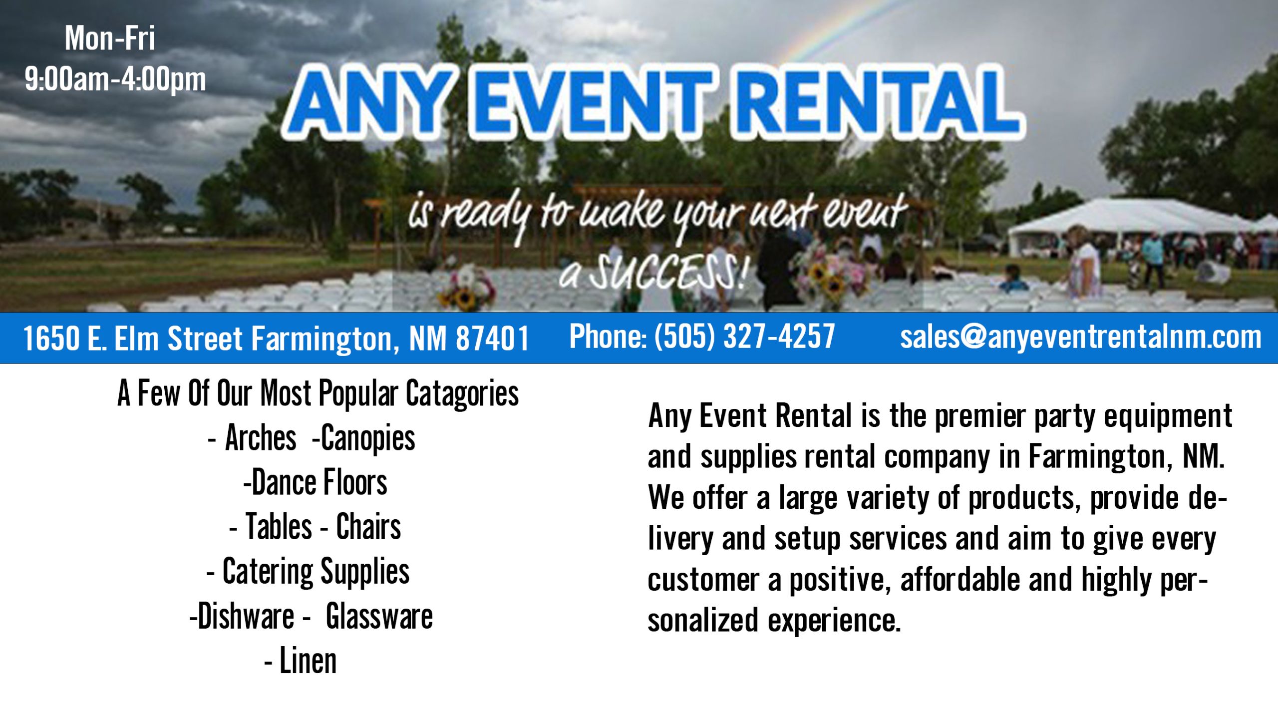 Any Event Rental
