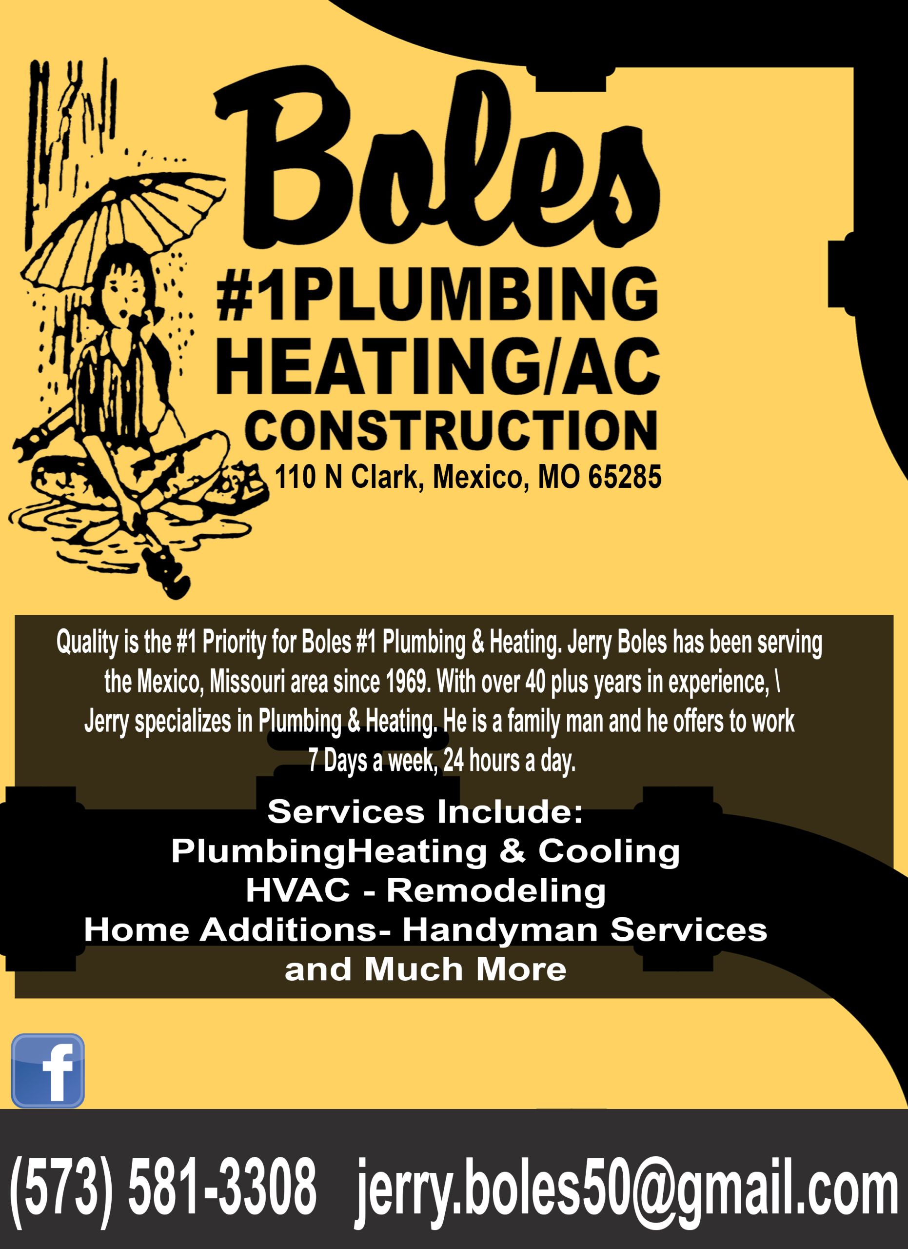 Boles #1 Plumbing AC Heating Construction