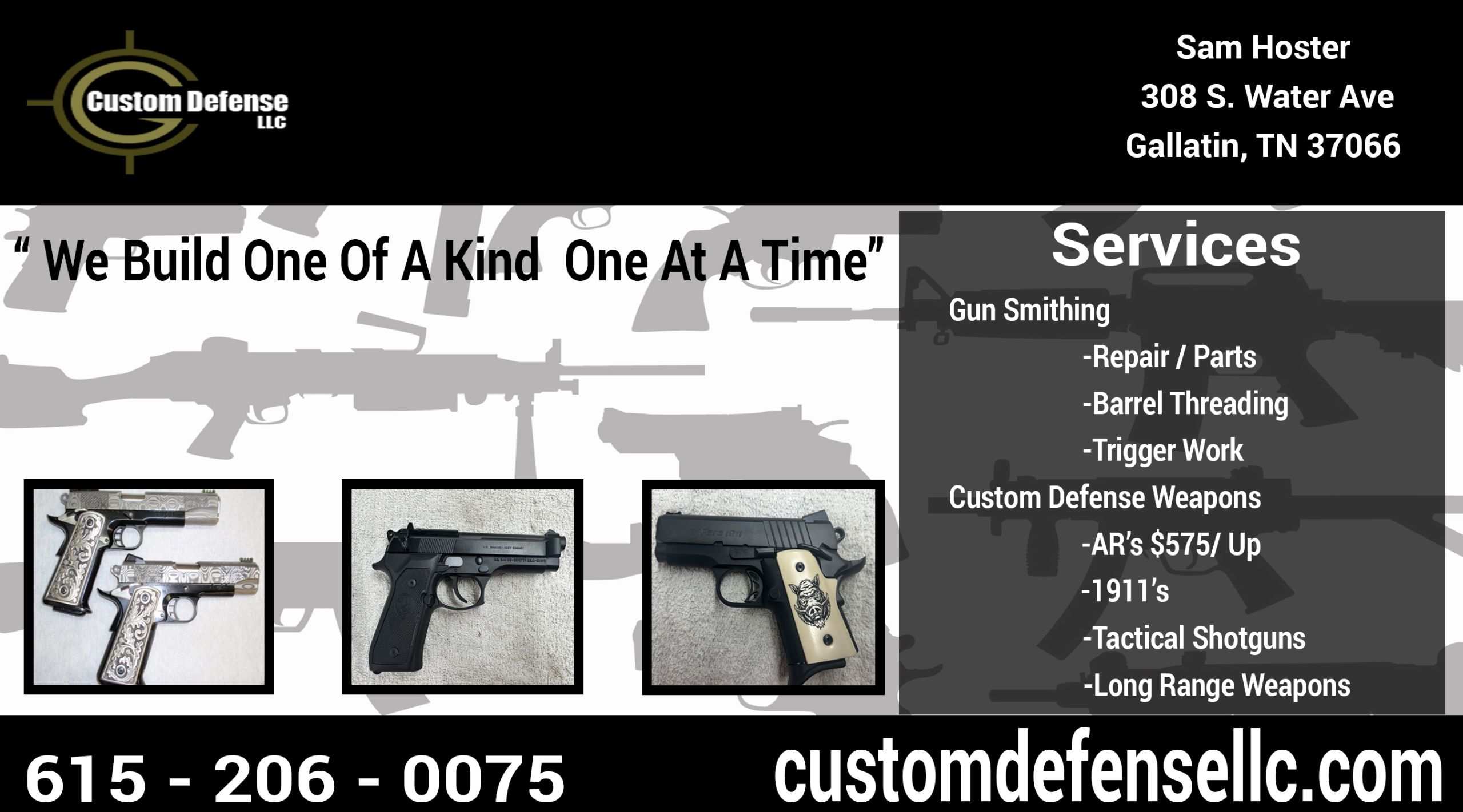 Custom Defense LLC