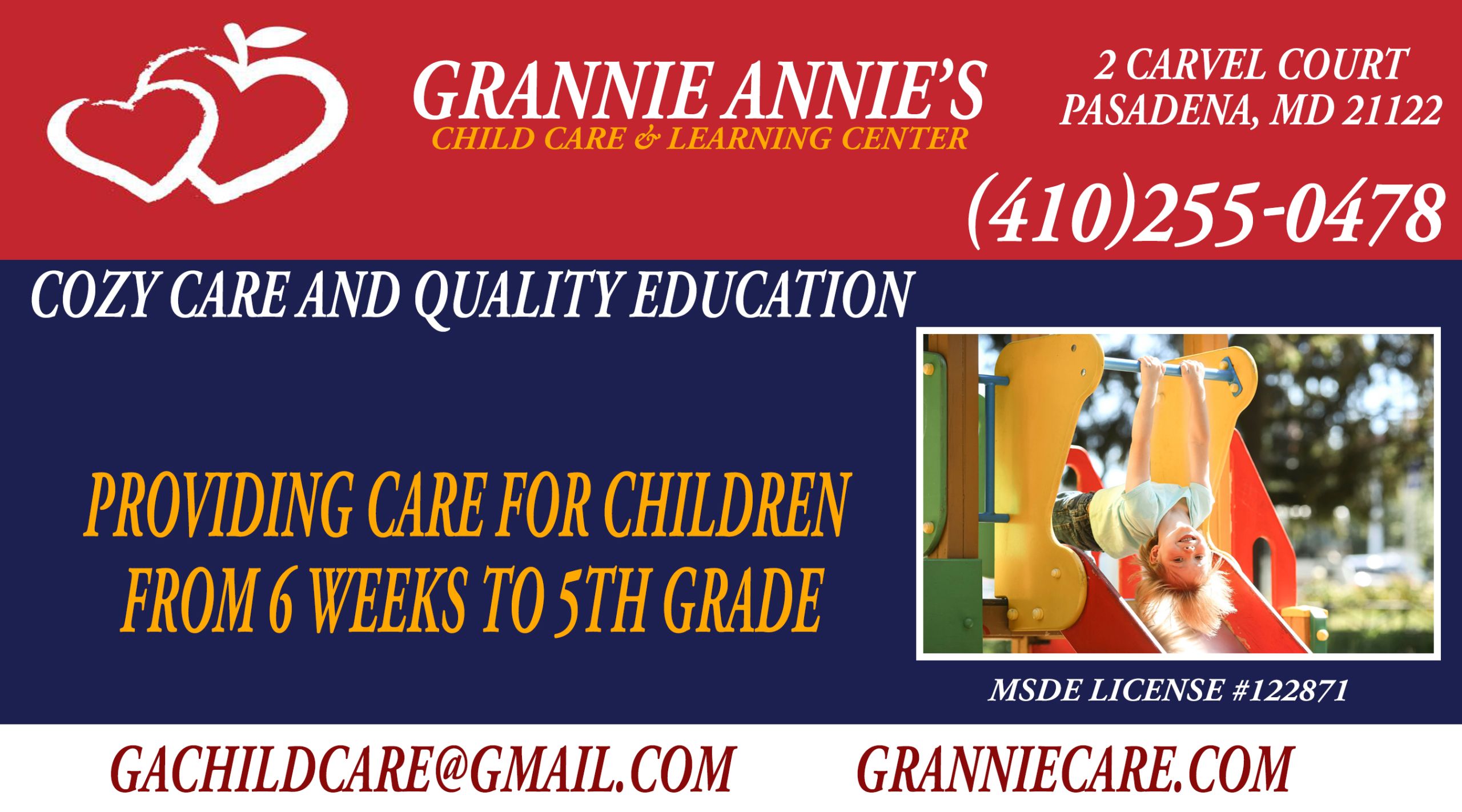 Grannie Annie’s Child Care Center
