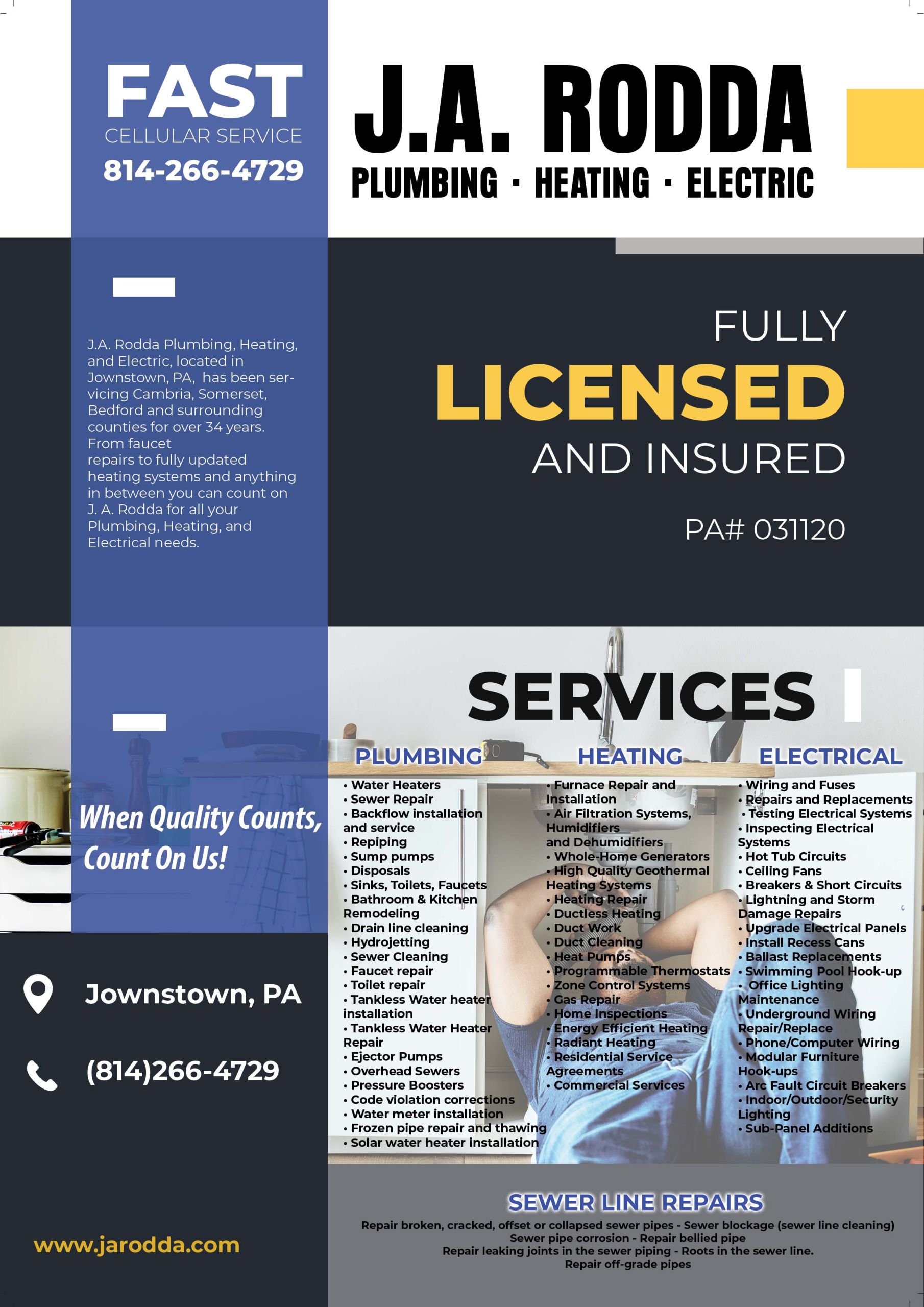 J.A. Rodda Plumbing & Heating