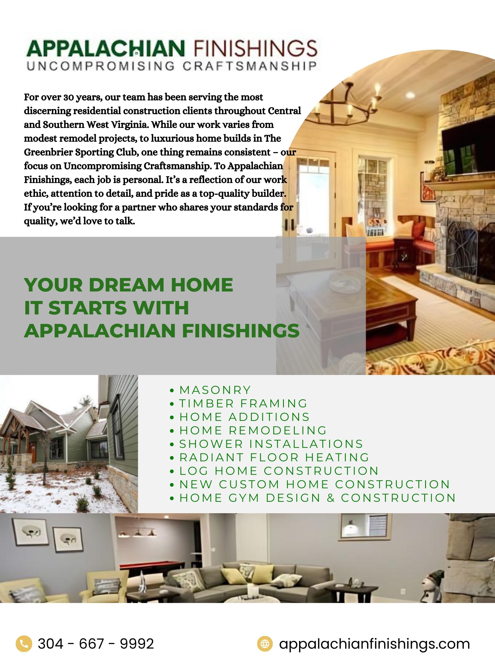 Appalachian Finishings