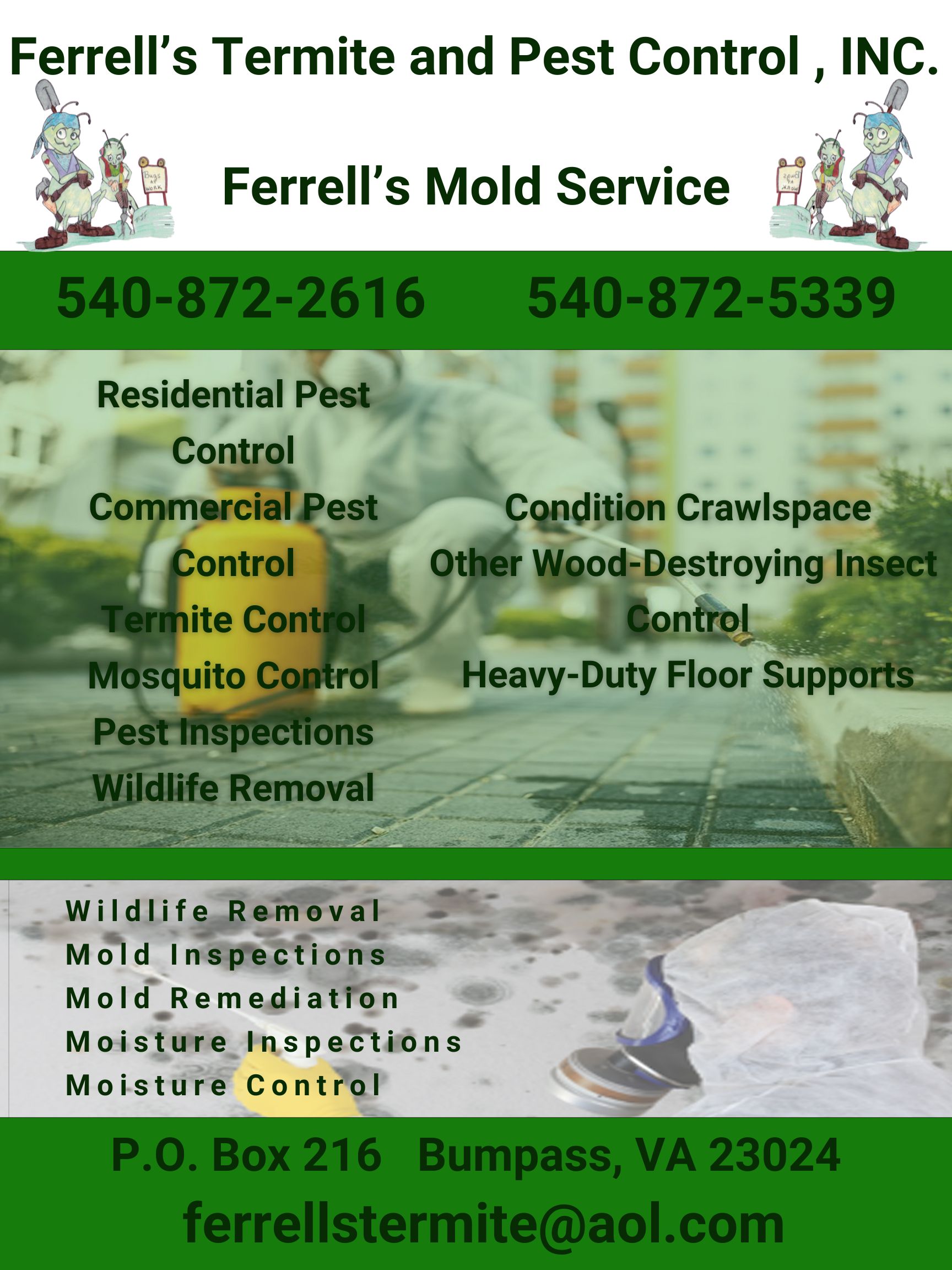 Ferrell’s Termite & Pest Control, Inc.