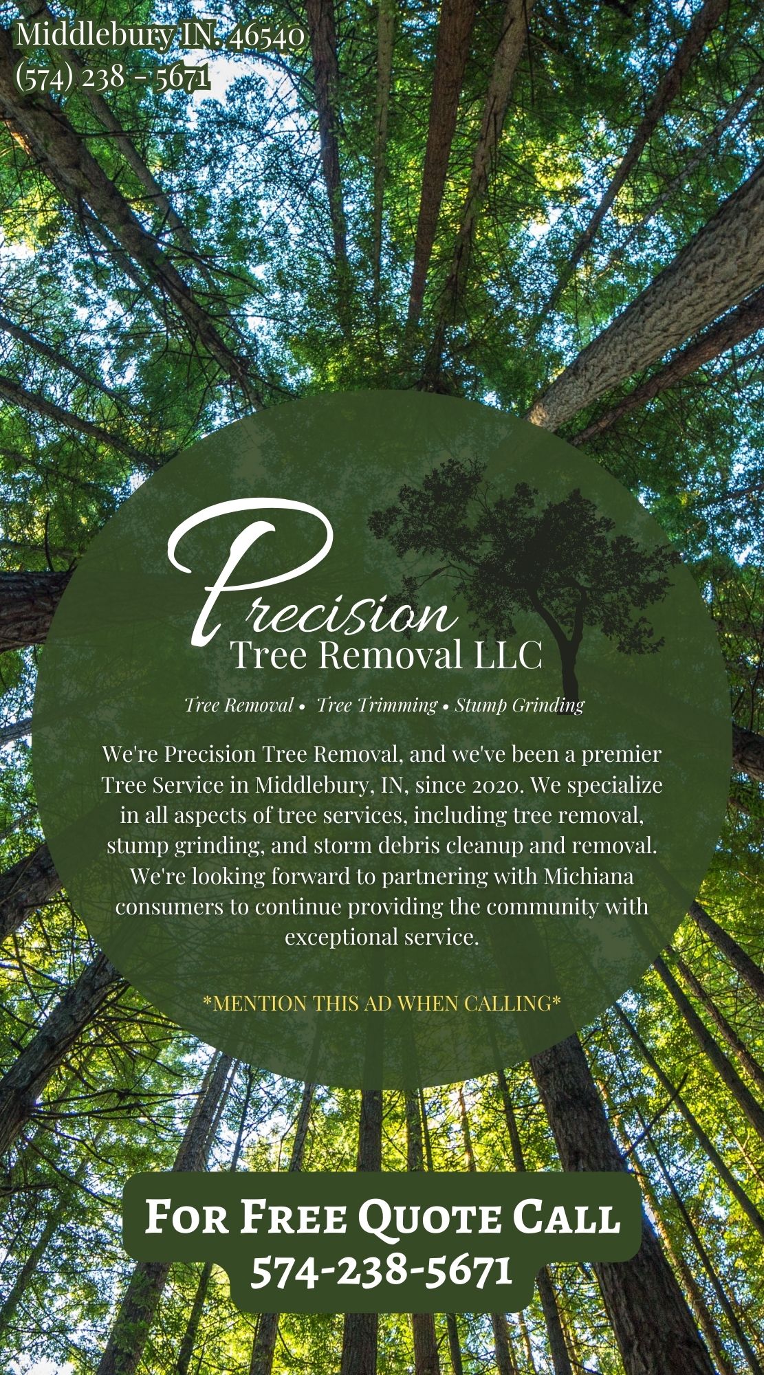 Precision Tree Removal