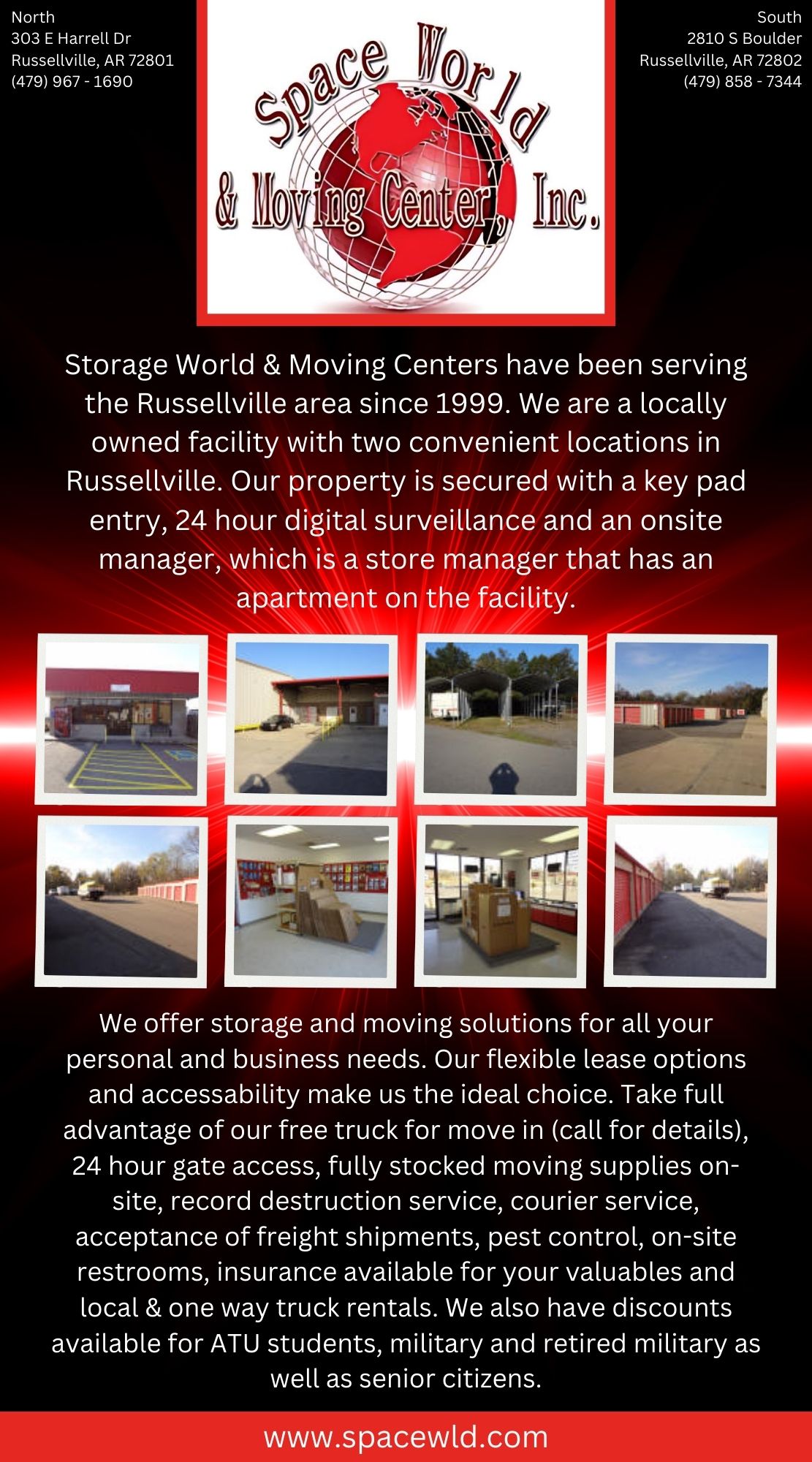 Space World & Moving Centers