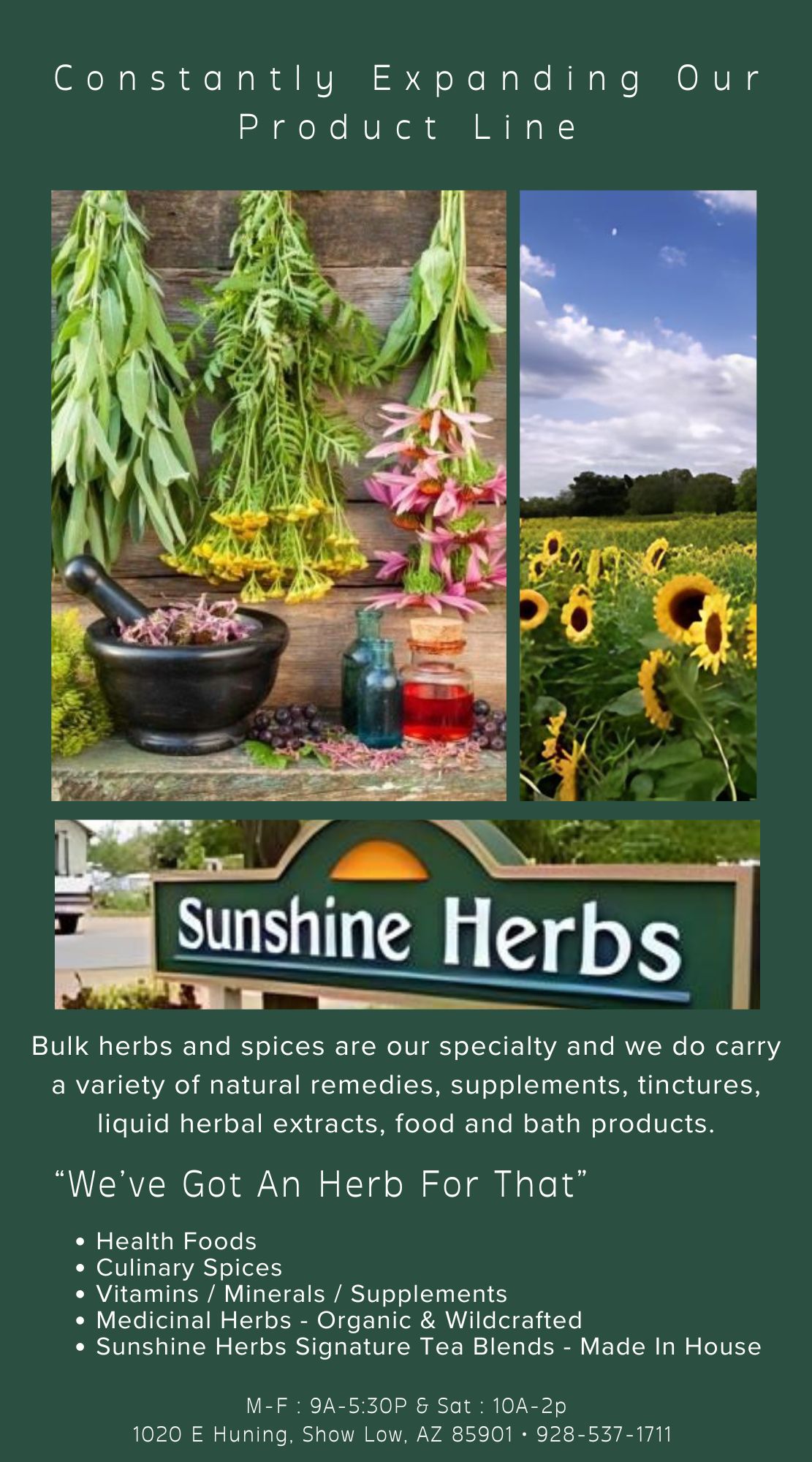 Sunshine Herbs