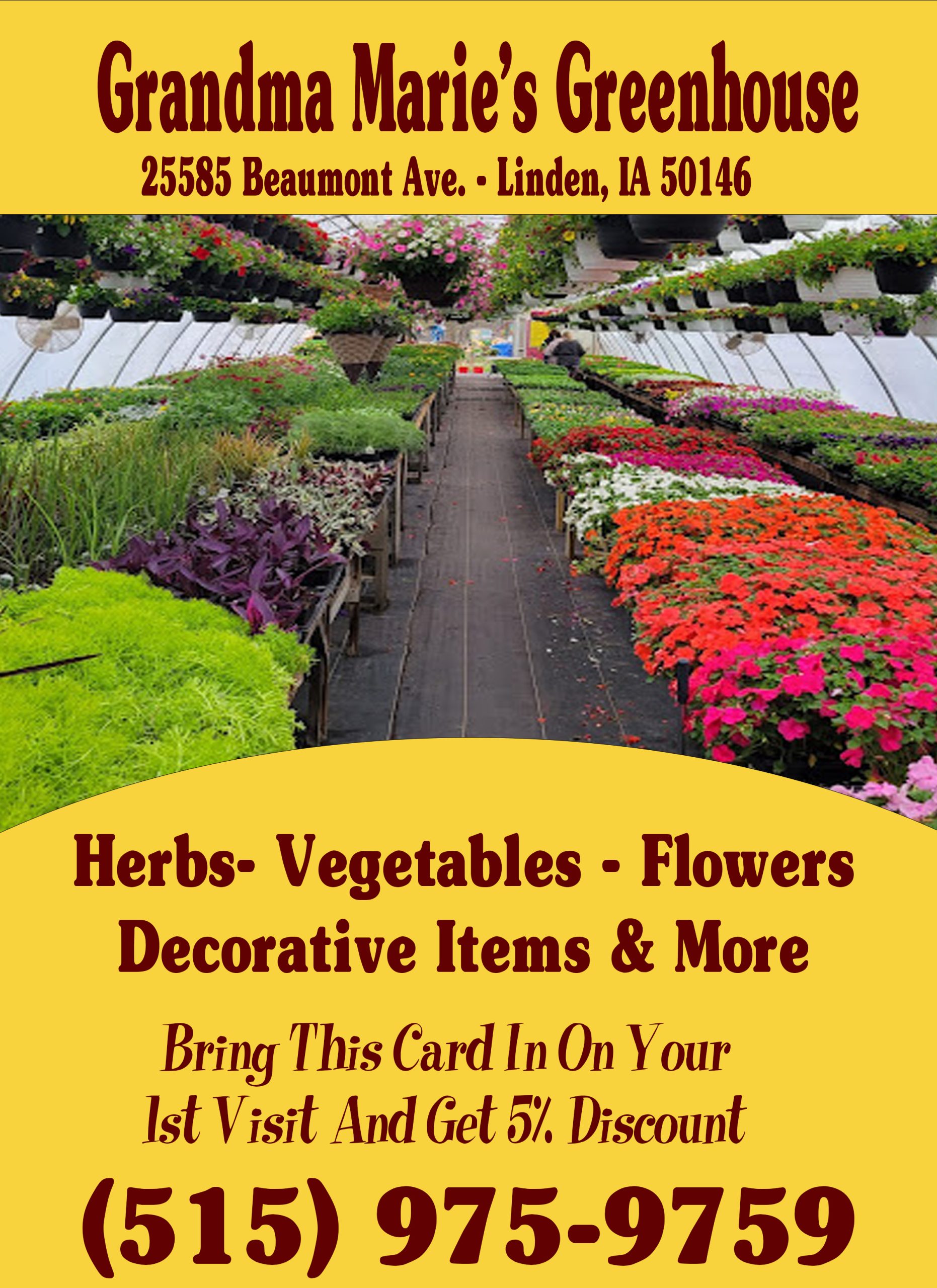 Grandma Marie’s Greenhouse