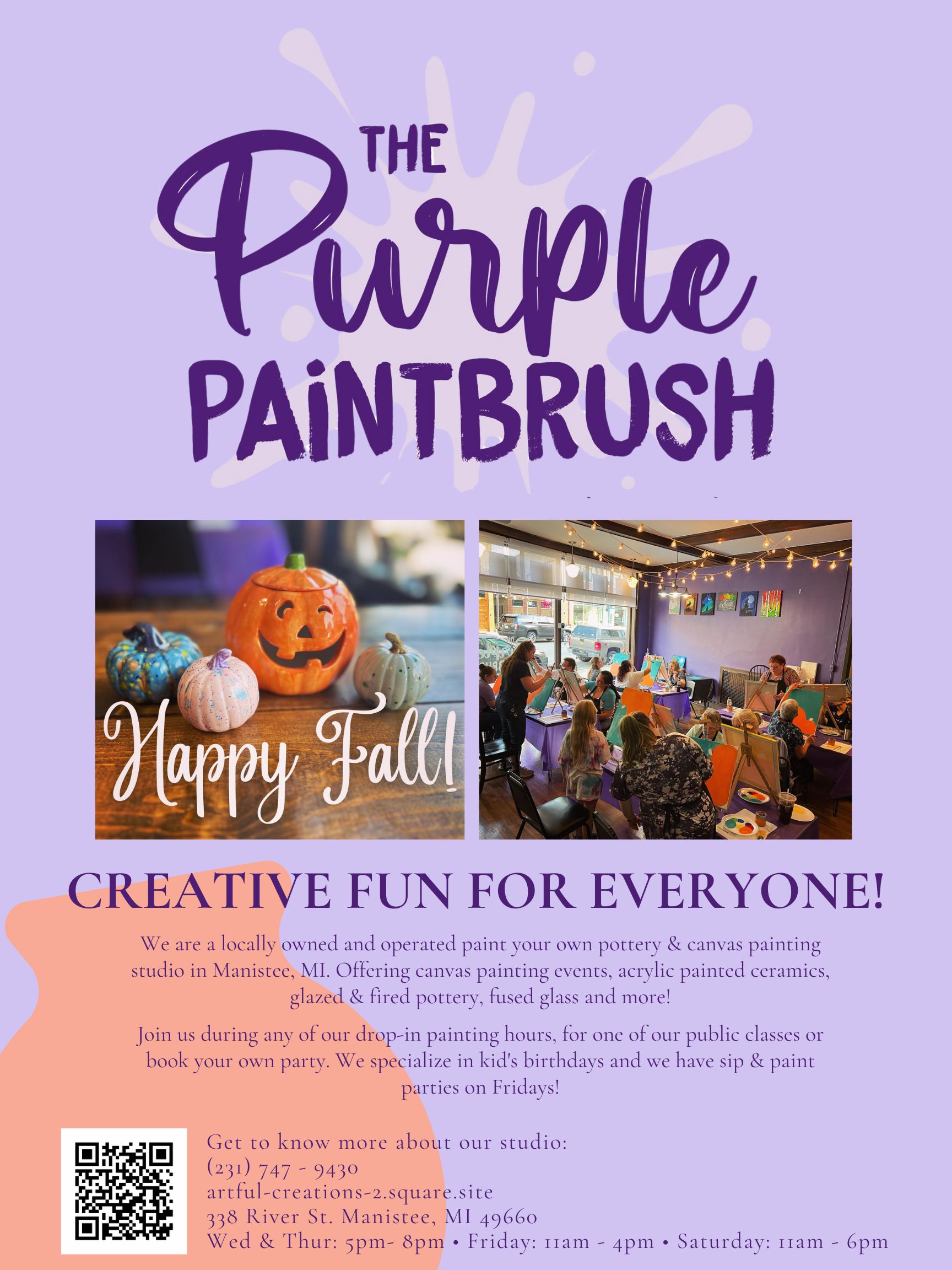 The Purple Paintbrush
