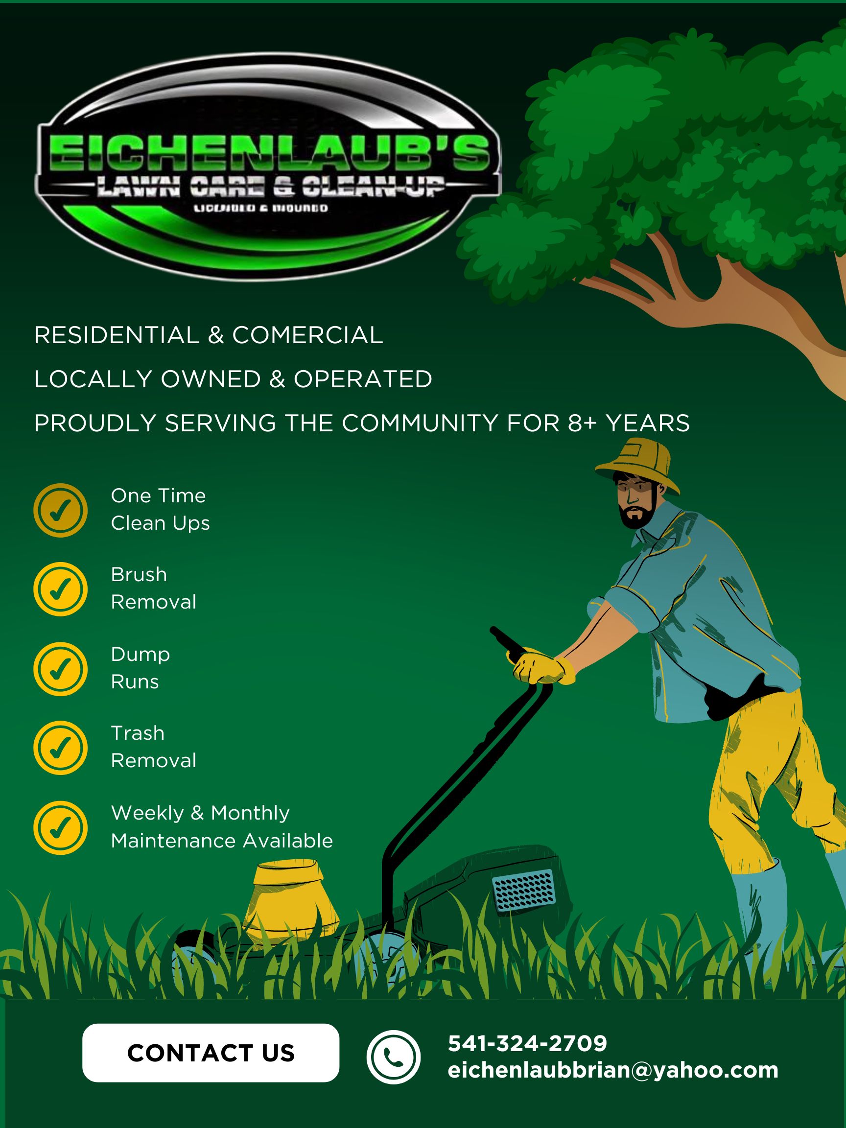 Eichenlaub’s Lawn Care & Clean-Up