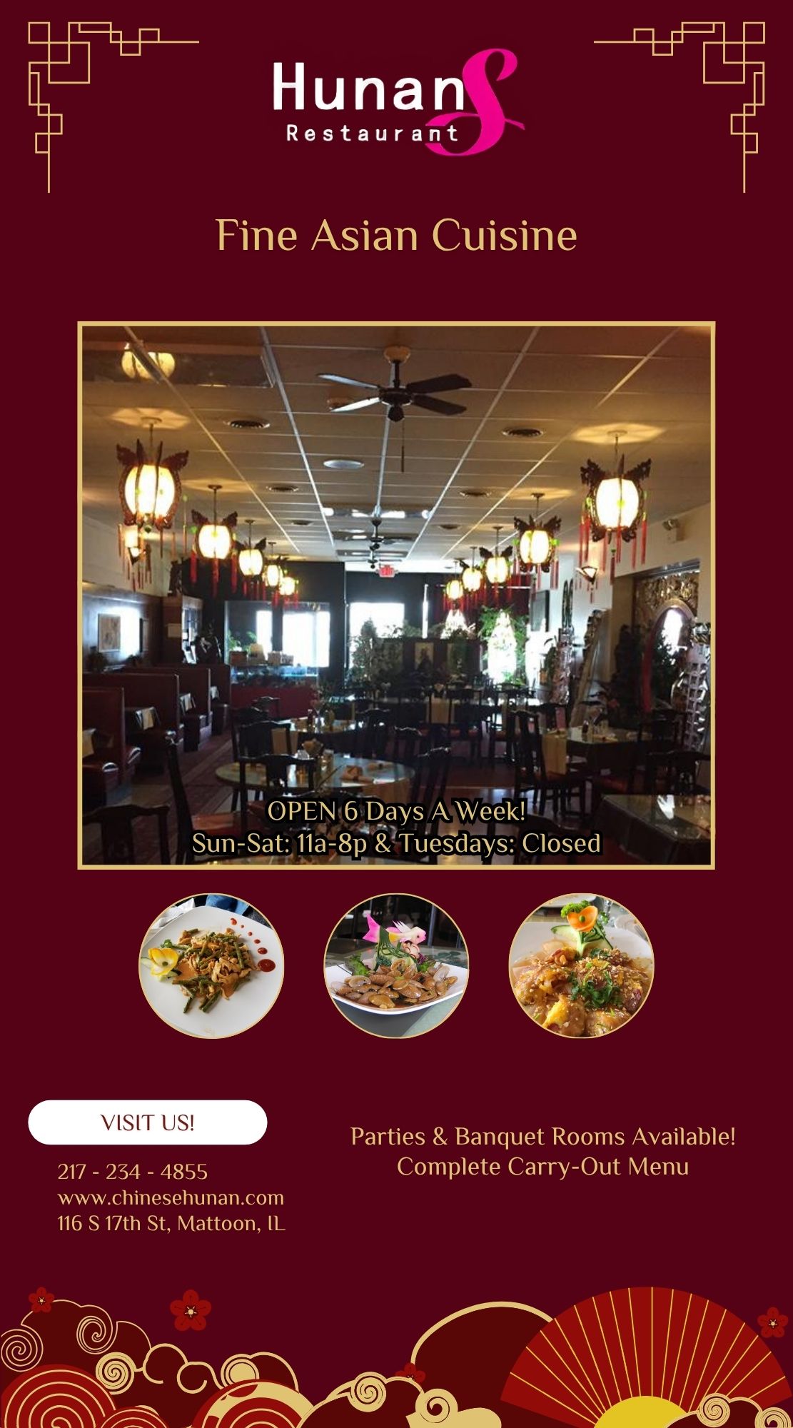 Hunan Fine Asian Cuisine Restaurant