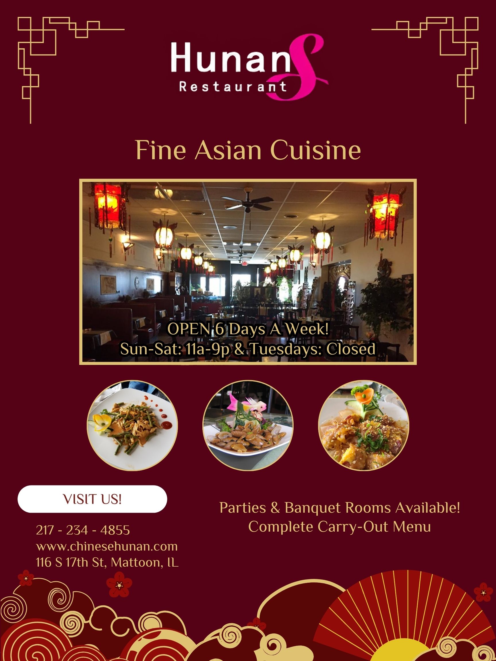 Hunan Fine Asian Cuisine Restaurant