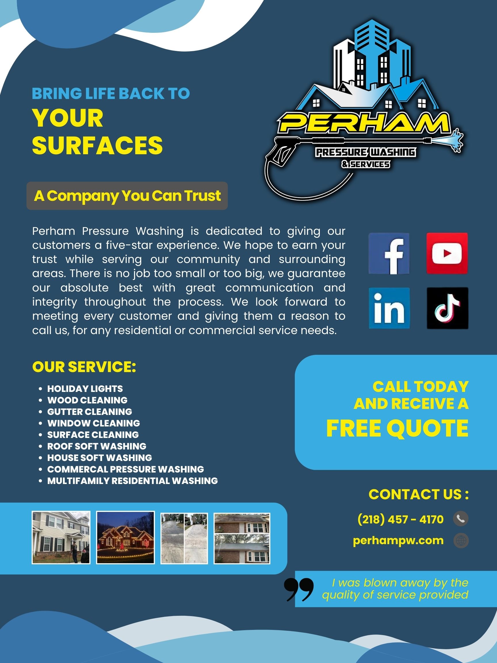 Perham Pressure Washer