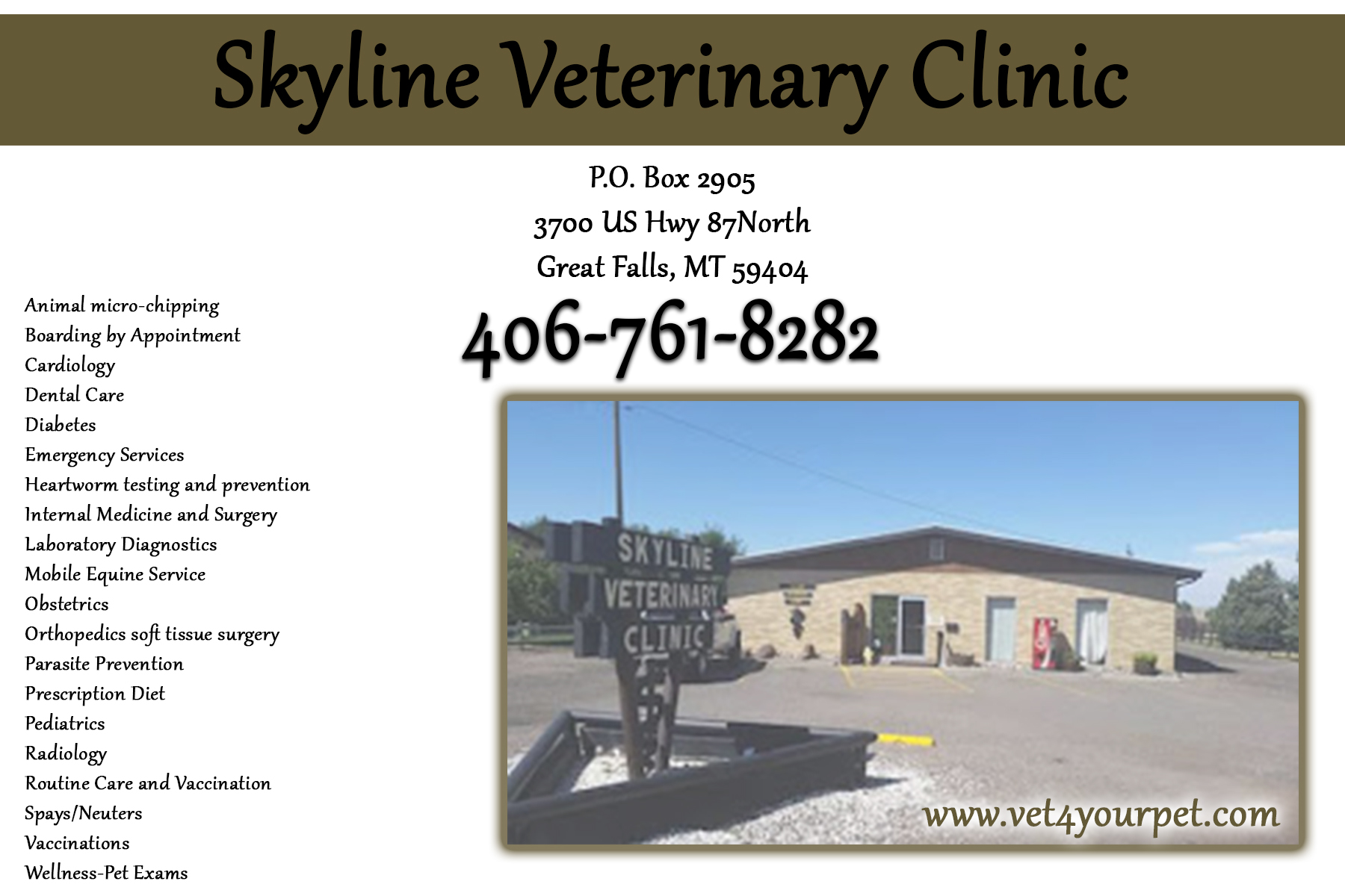 Skyline Veterinary Clinic