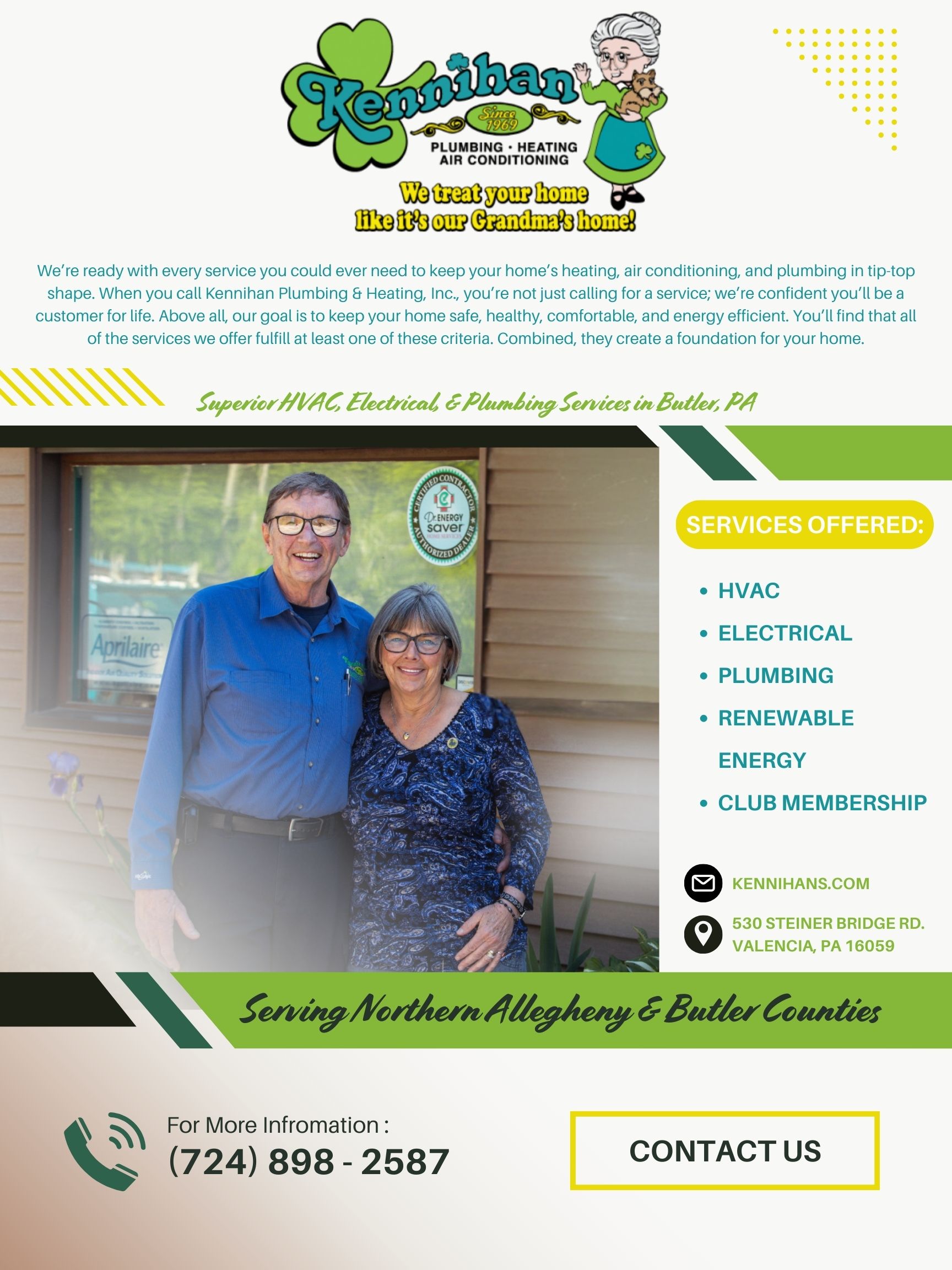 Kennihan Plumbing & Heating, Inc.