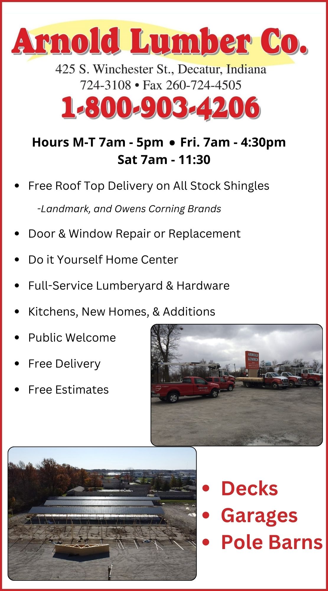 Arnold Lumber Co