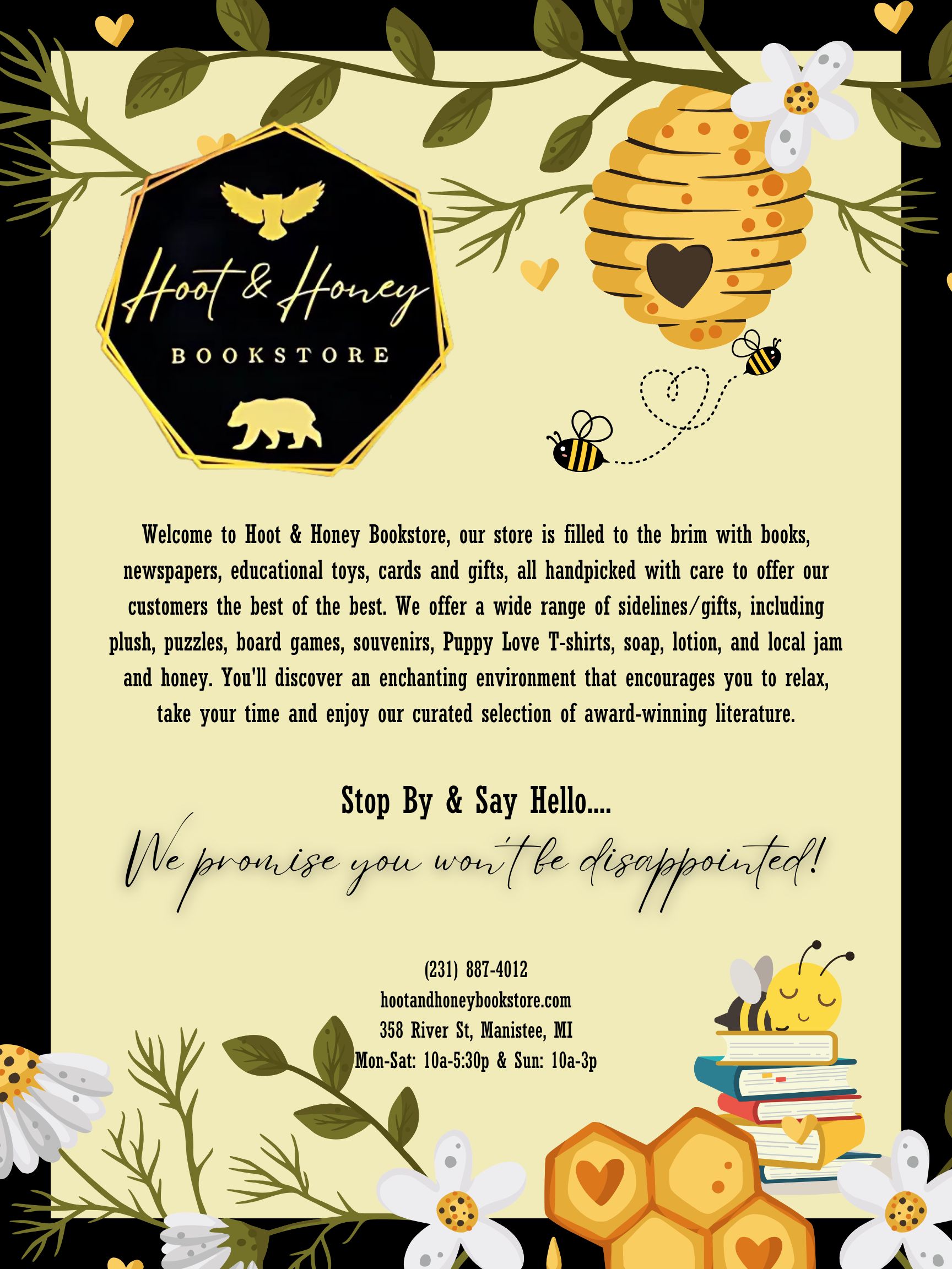 Hoot & Honey Bookstore