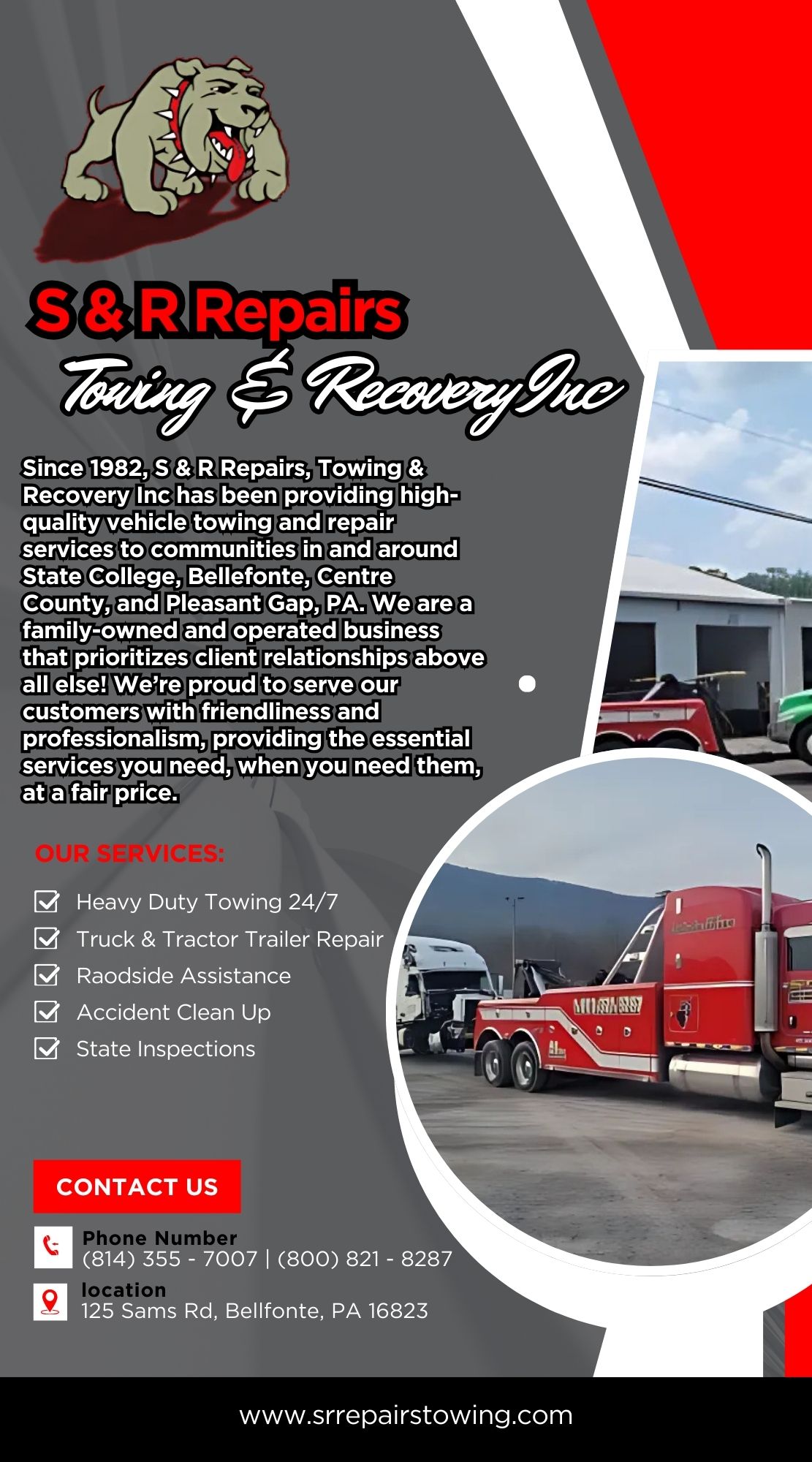 S & R Repair, Towing & Recovery Inc.