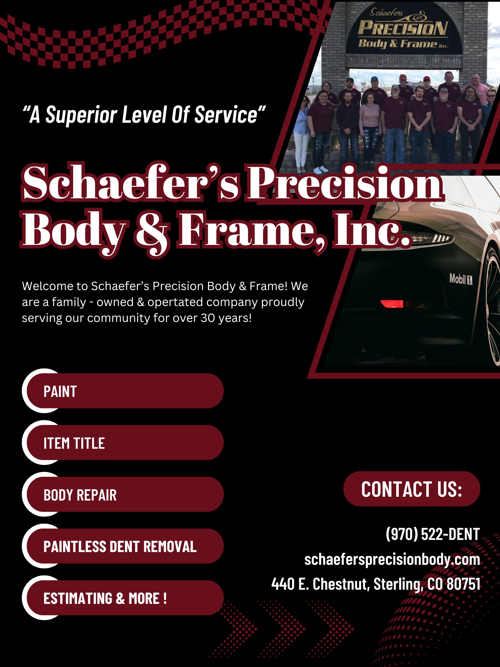 Schaefer’s Precision